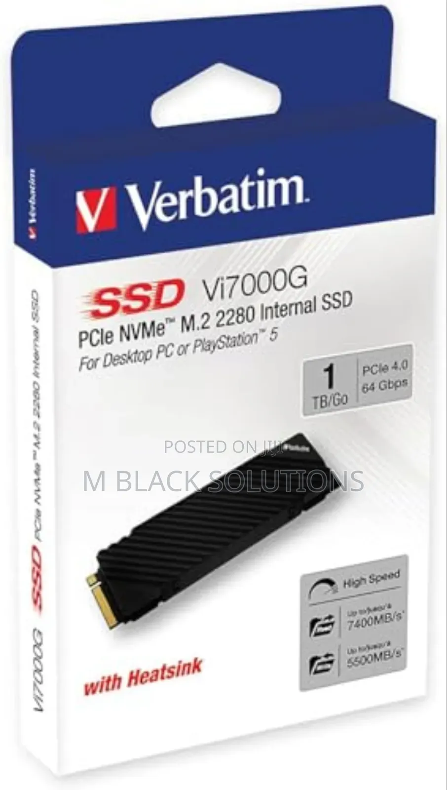 Verbatim Vi7000g 1tb SSD Internal for Ps5