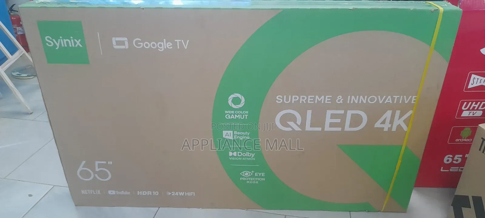 Syinix Tv 65" Qled Smart Android