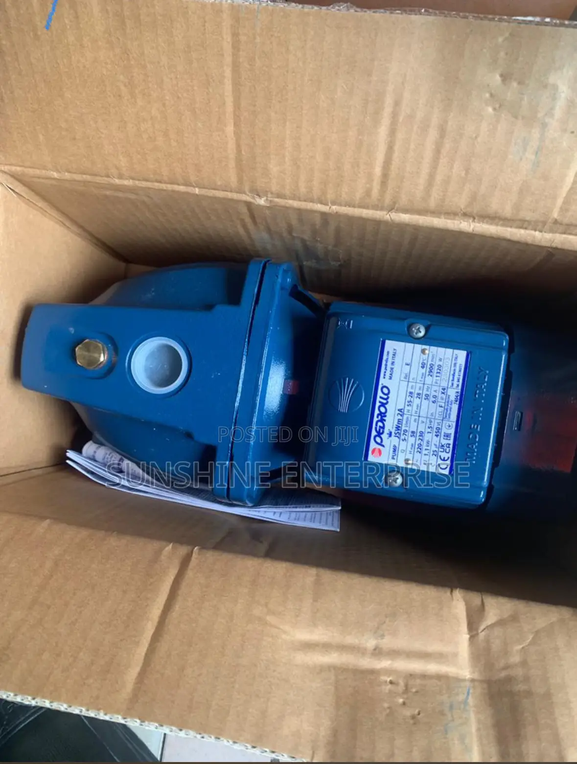Pedrollo Pump 1.5hp