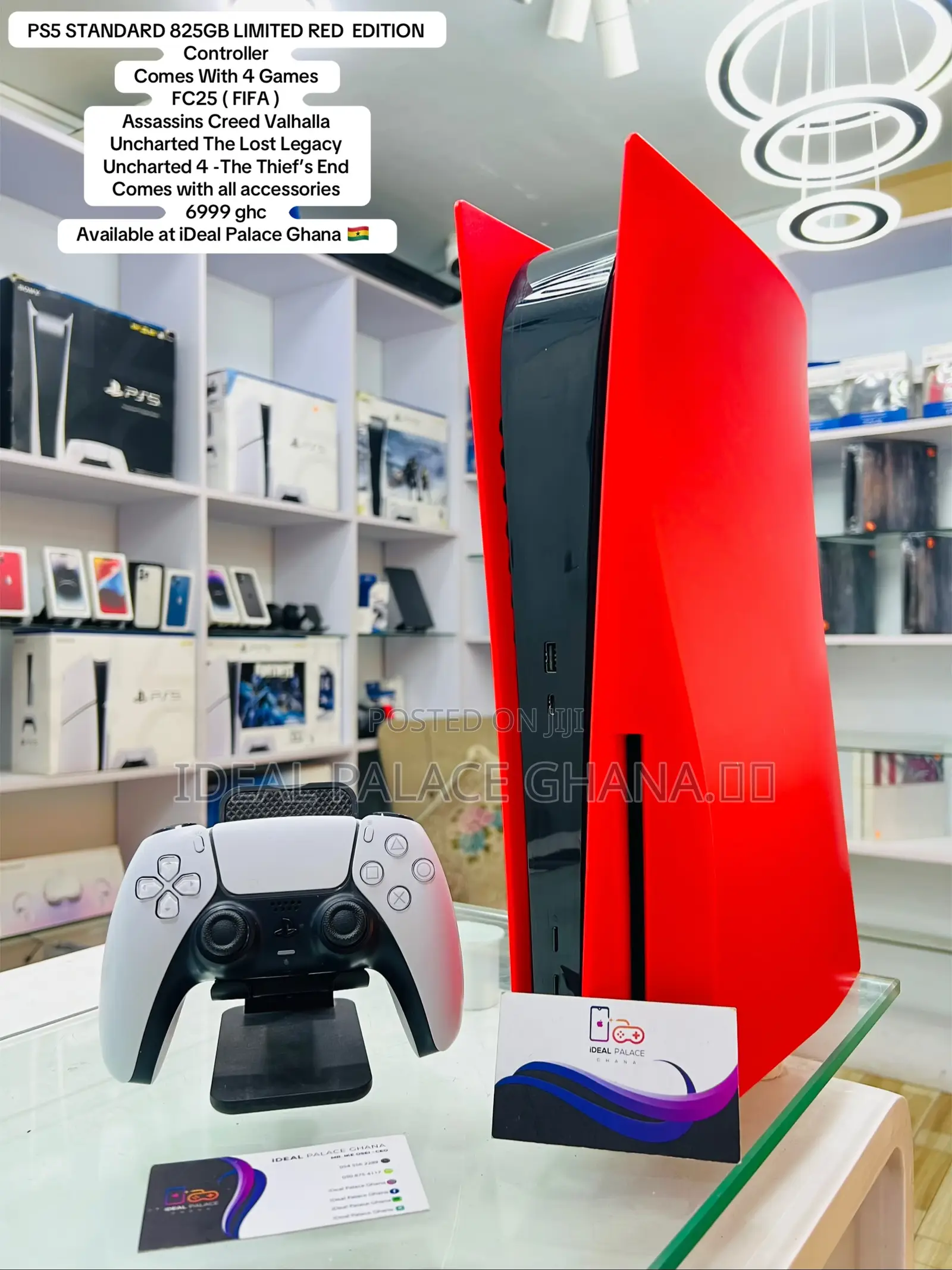 Limited Red Ps5 Standard 4 Beautiful Games