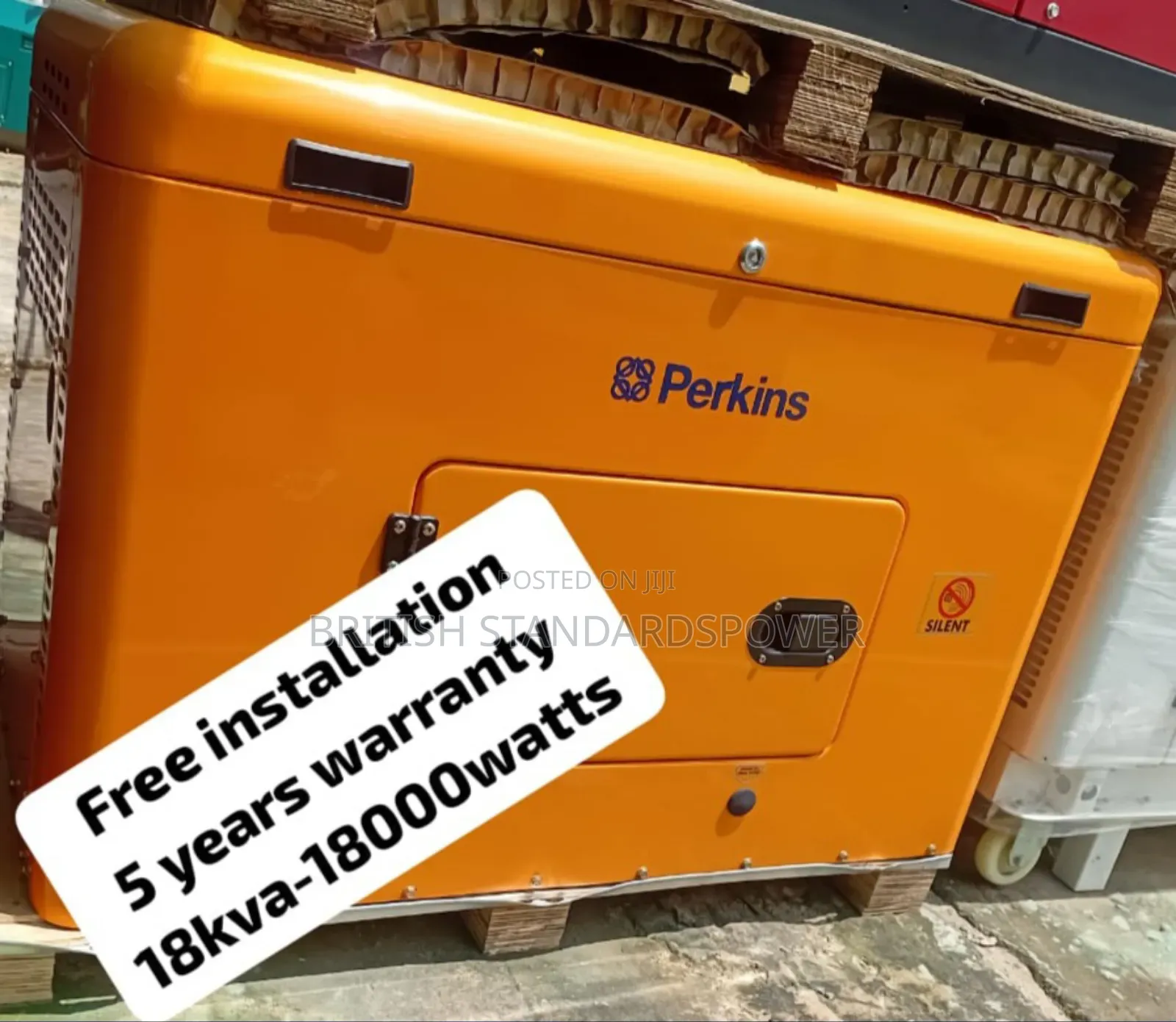 High Quality Construction 18kva Silent Diesel Generator