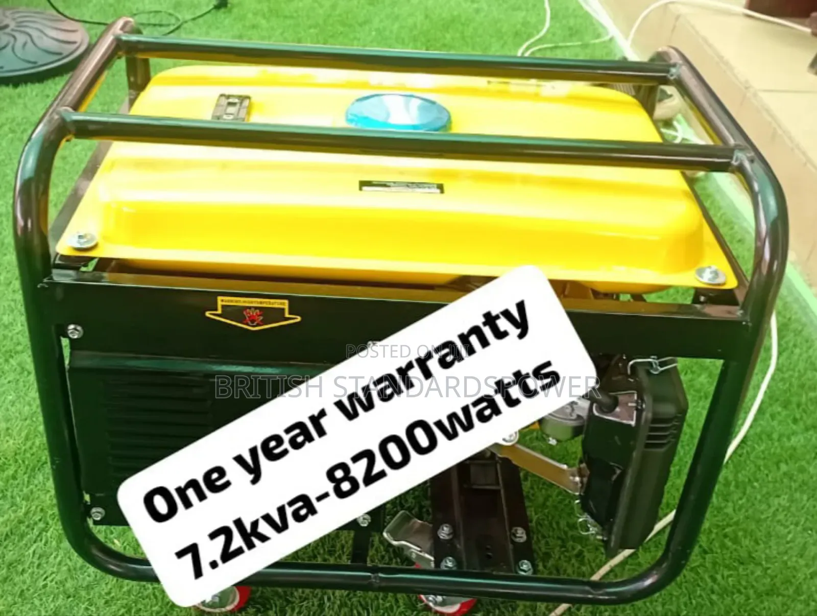 Heavy Duty 7.2kva Petrol Generator