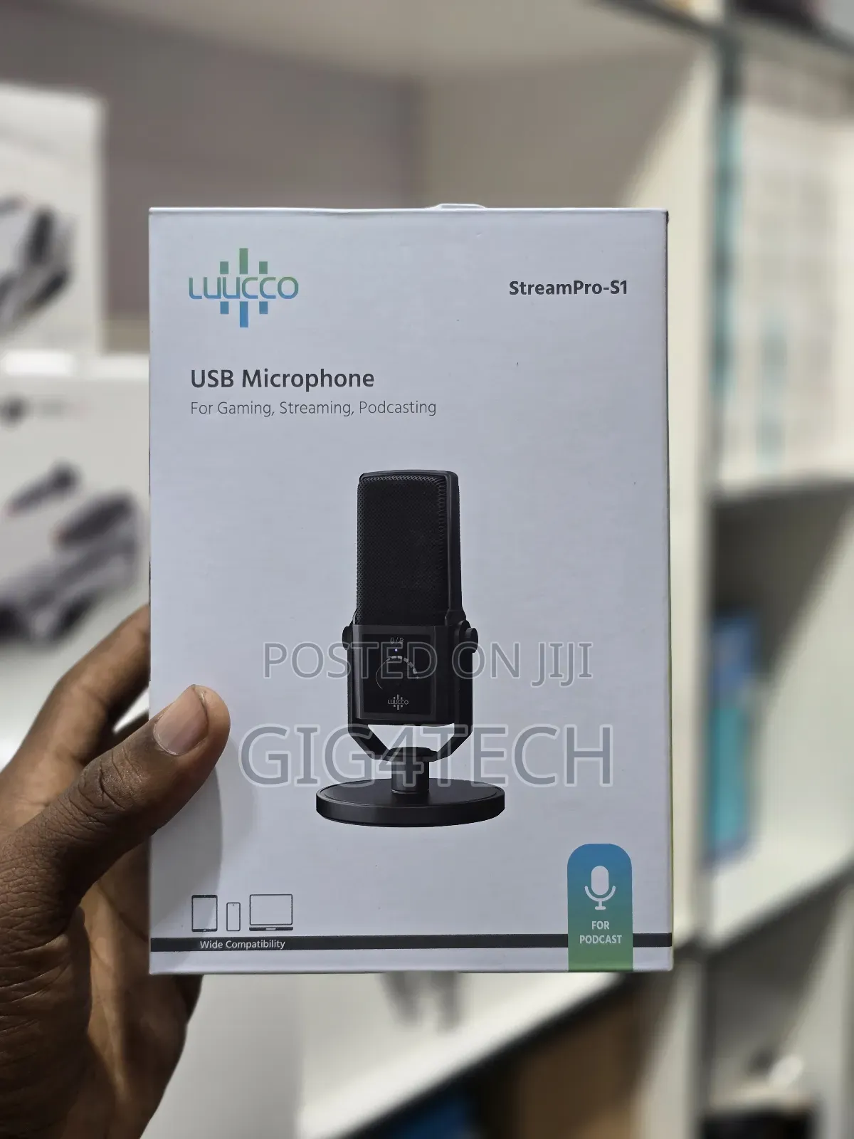 Luucco Streampro S1 Usb Microphone for Podcast