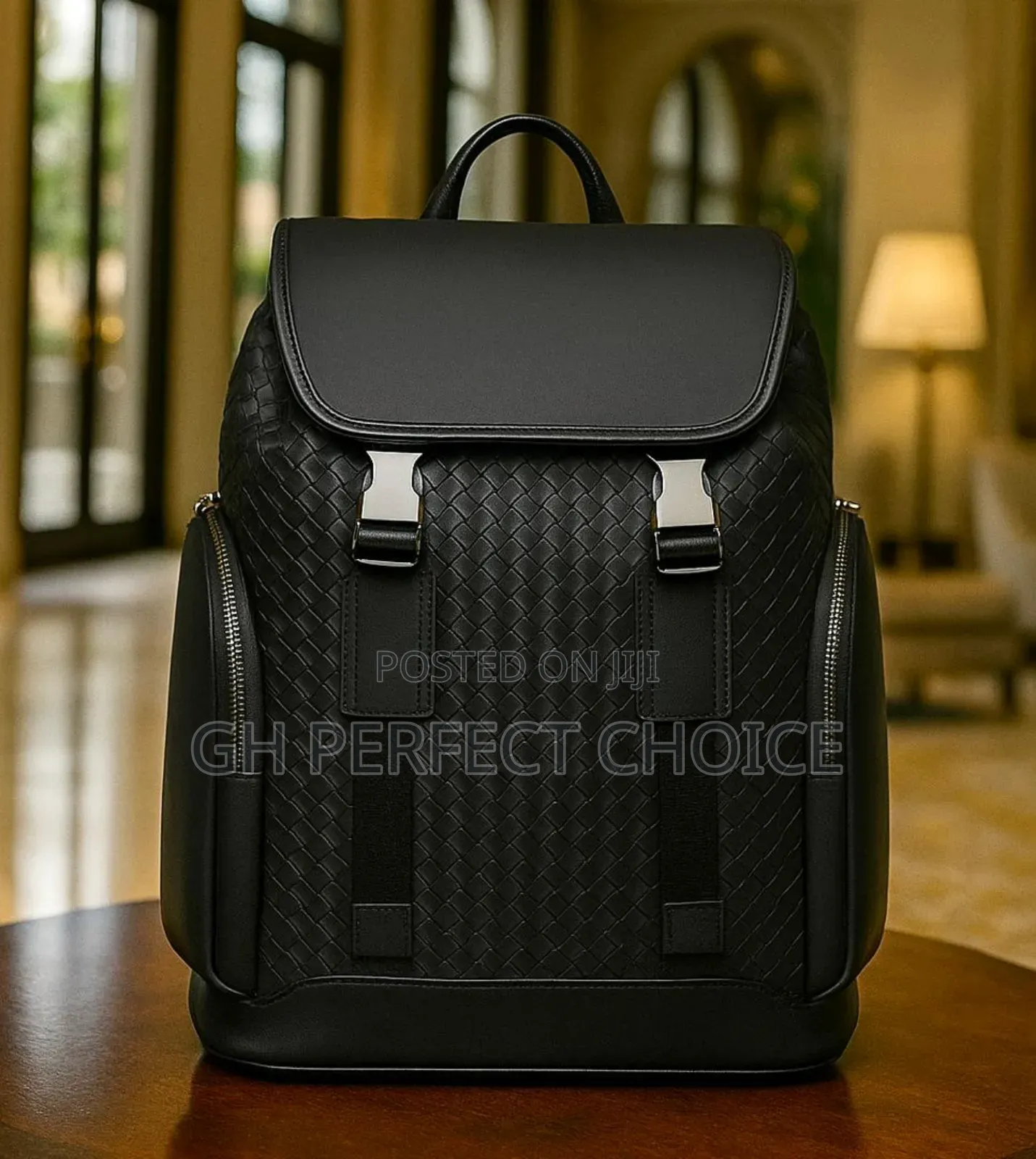 Authentic Leather Men's Backpack
