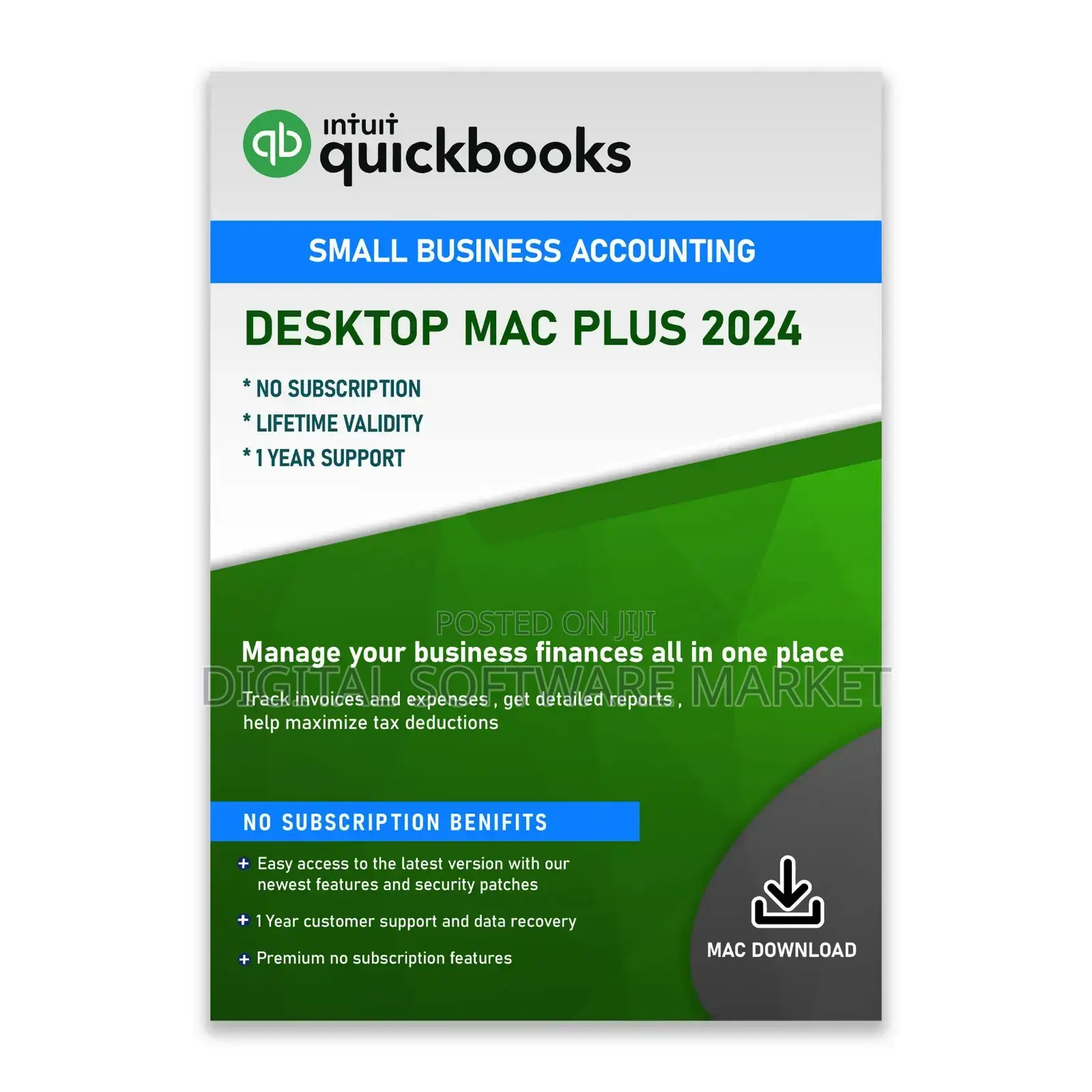 Quickbooks Mac Plus Accounting Software