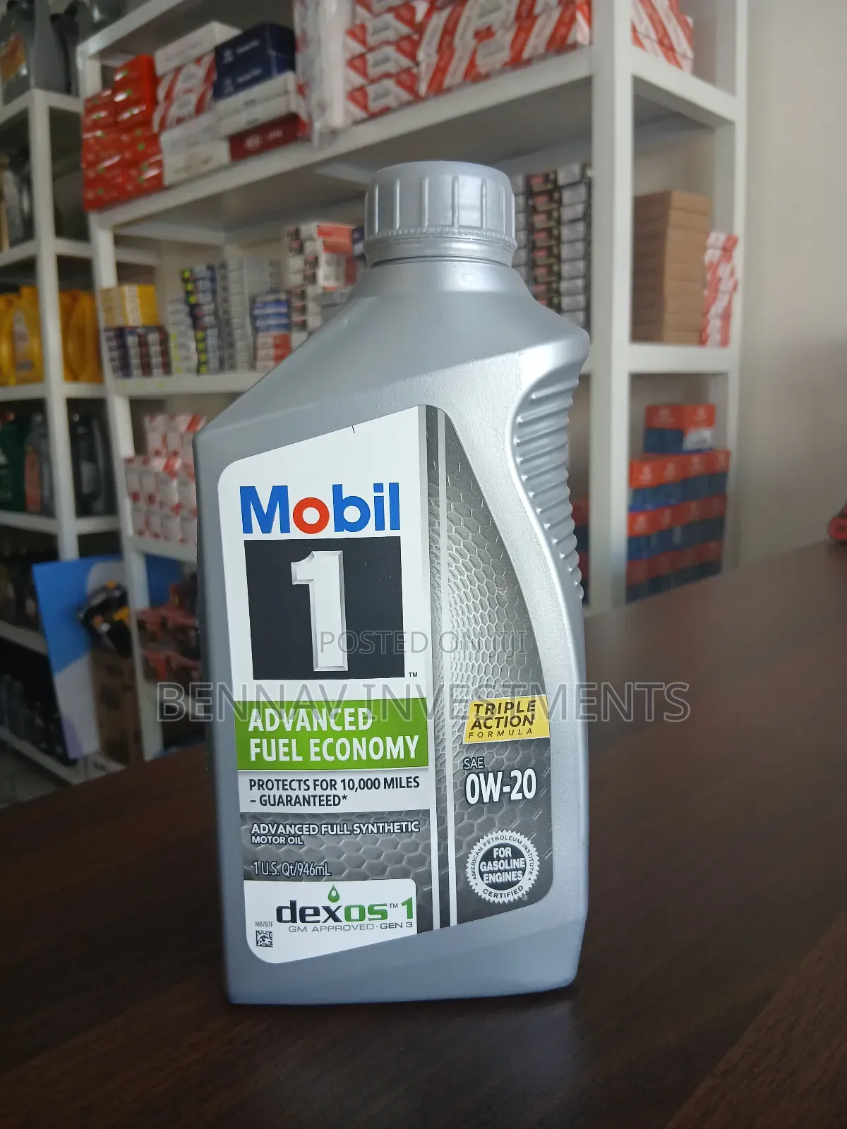 Mobil 1 0w-20 1ltr Original Full Synthetic Engine Oil