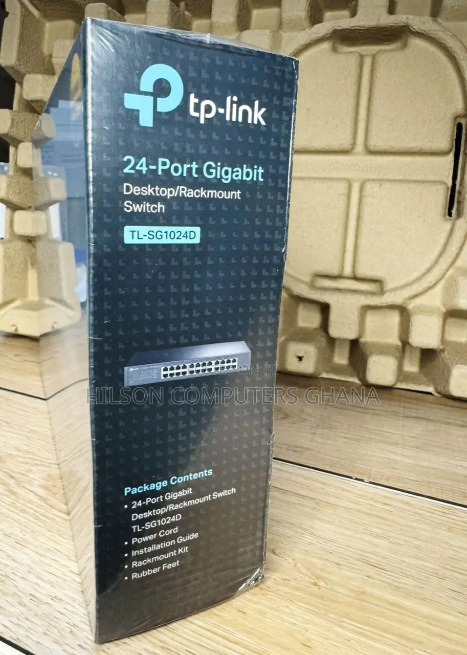 Tp-Link Switch Tl-Sg1024d - 24-Port Gigabit Switch