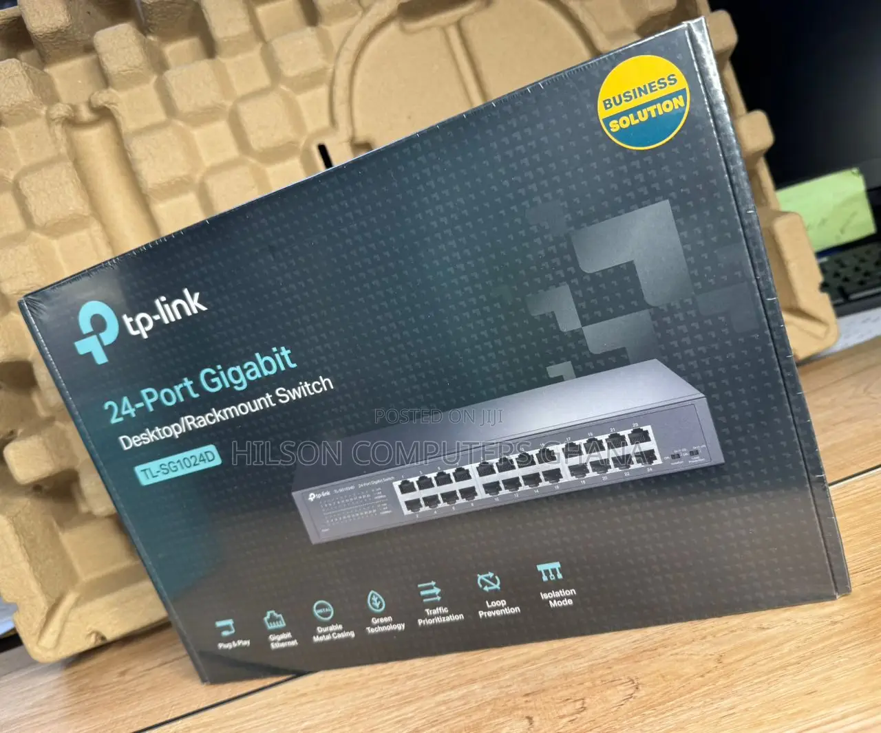 Tp-Link Switch Tl-Sg1024d - 24-Port Gigabit Switch