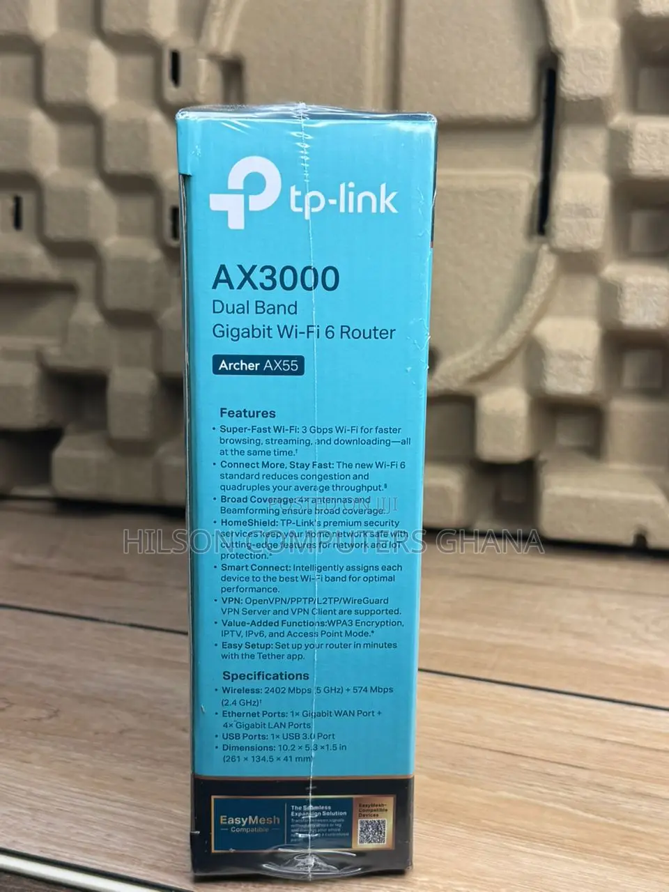 Tp-Link Archer Ax55 Ax3000 Dual-Band Wi-Fi 6 Router