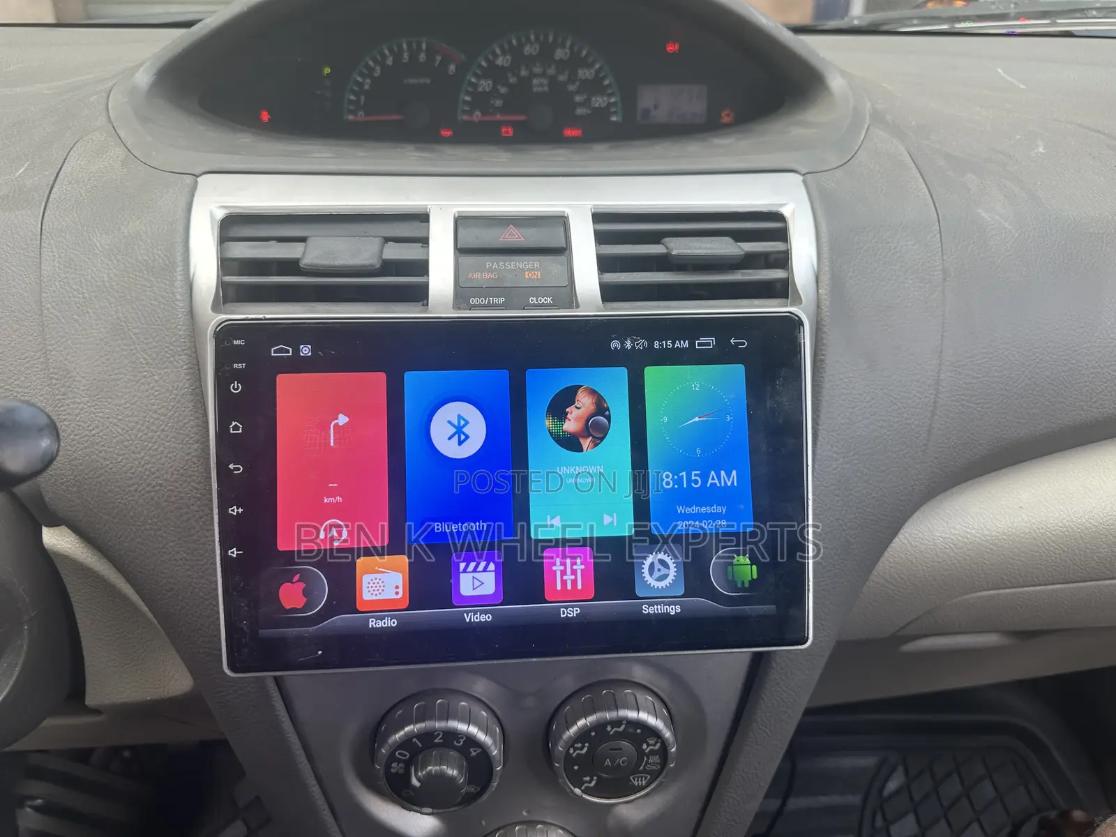 Android Auto Screen Yaris/Belta