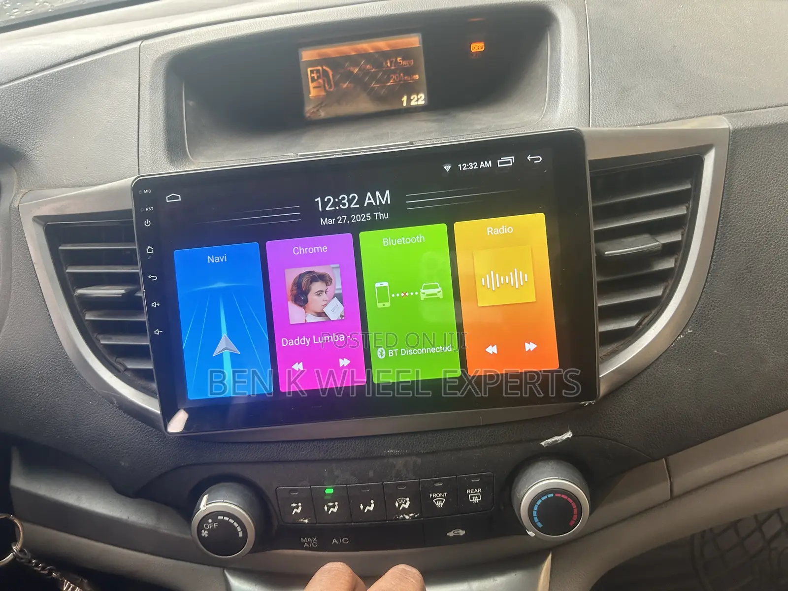 Honda Cr-v 2012-16 Android Carplay Screen