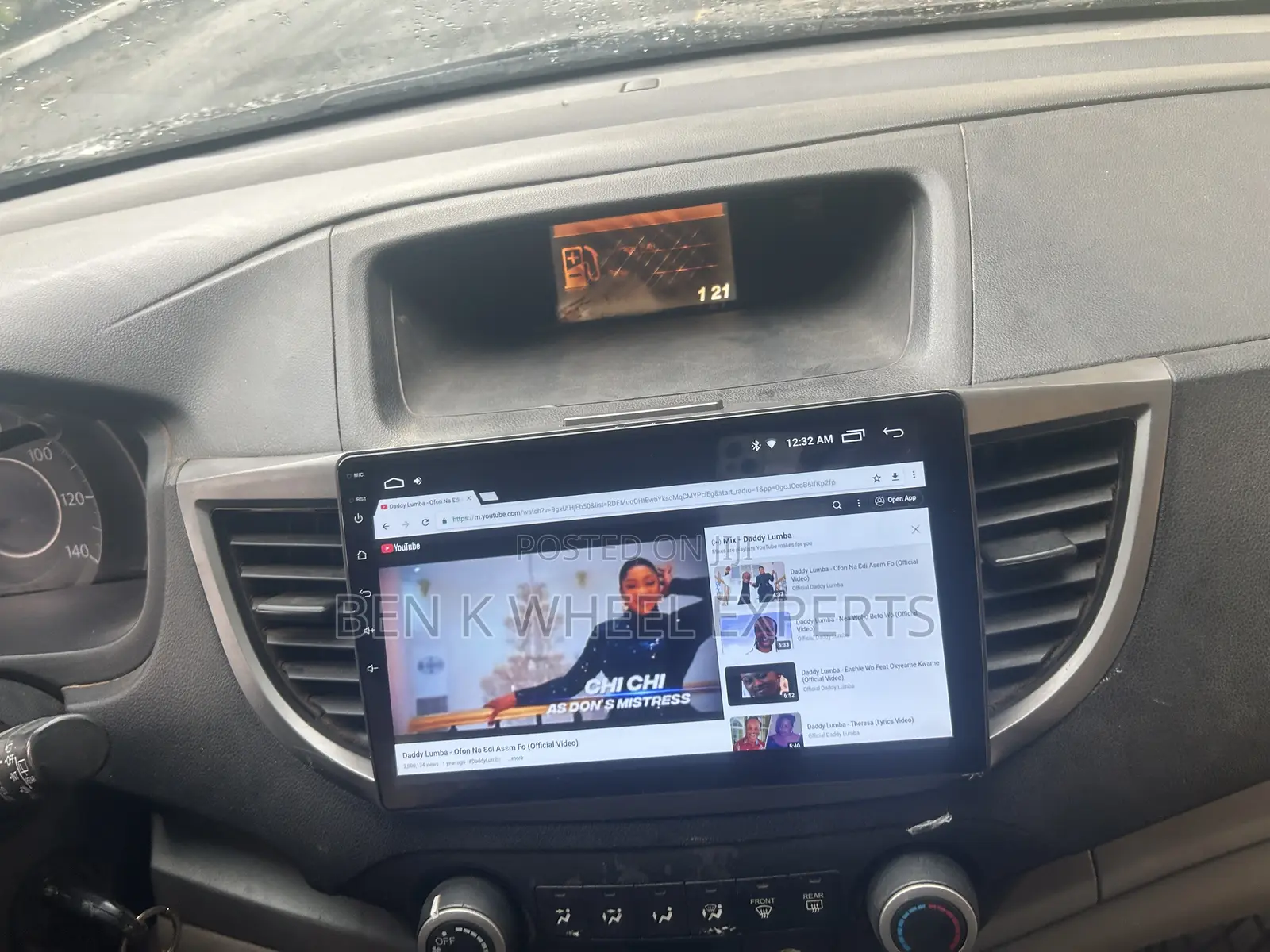 Honda Cr-v 2012-16 Android Carplay Screen