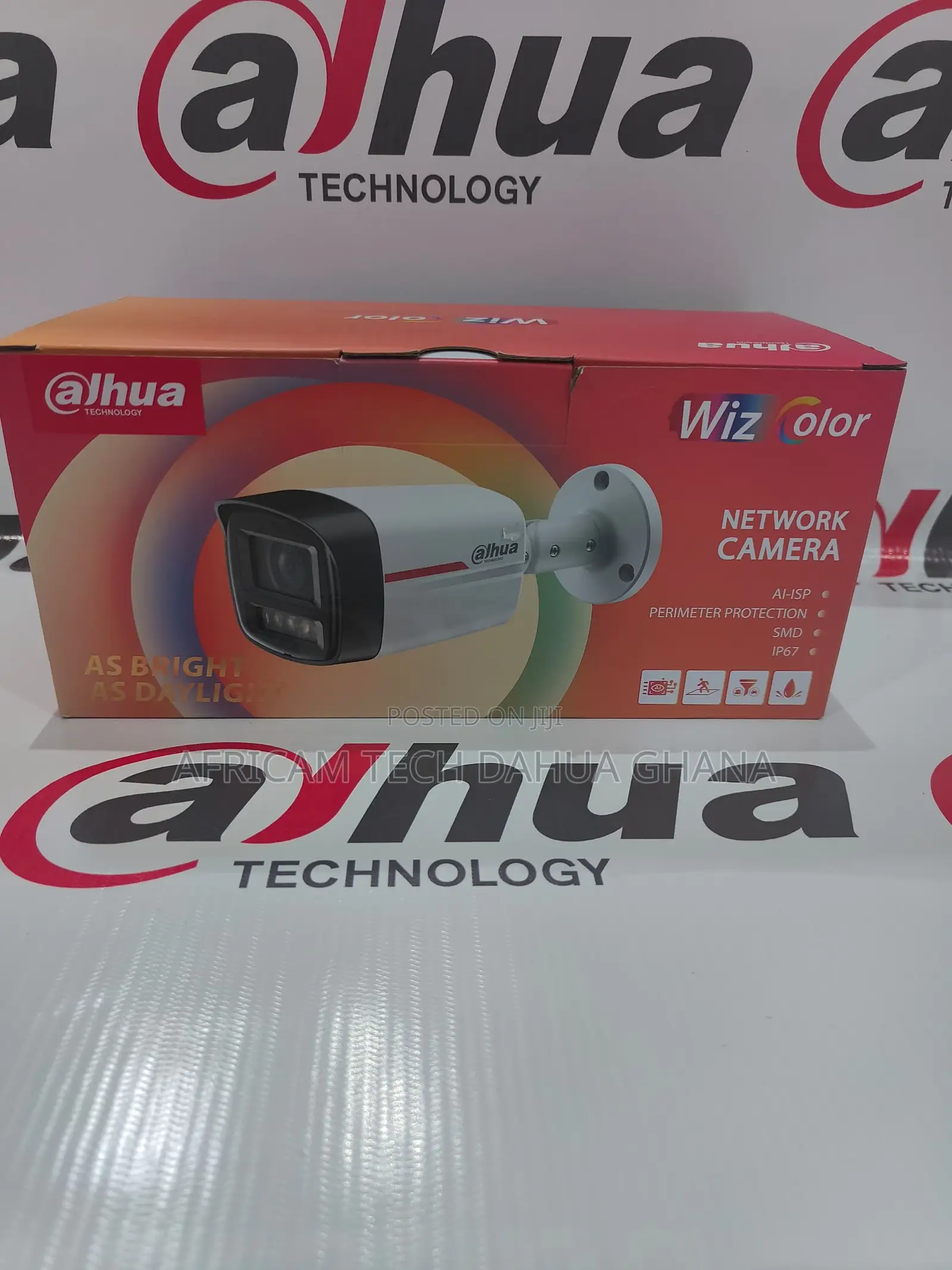 Dahua 4mp Wizcolor Bullet Wizsense Network Camera
