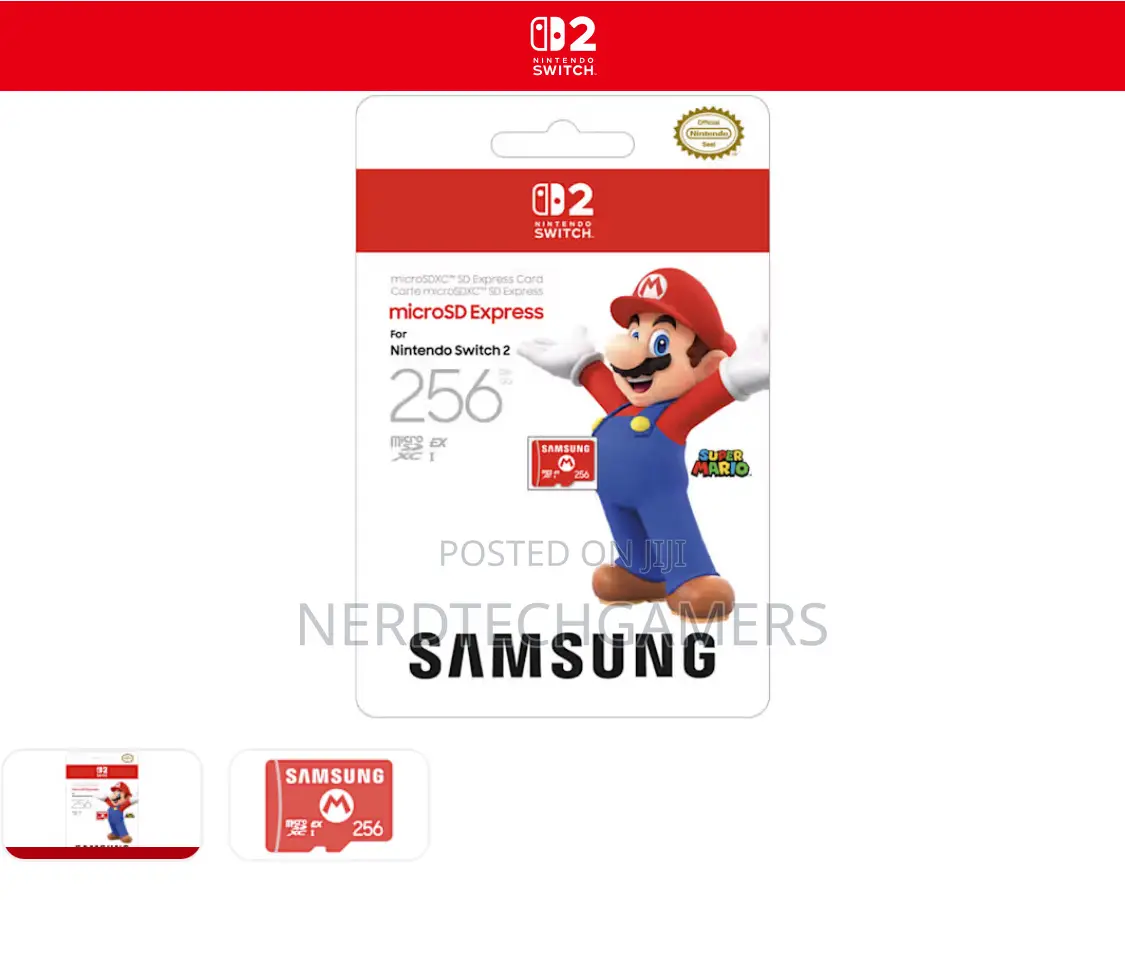 Samsung Microsd Express Card – 256gb for Nintendo Switchtm 2