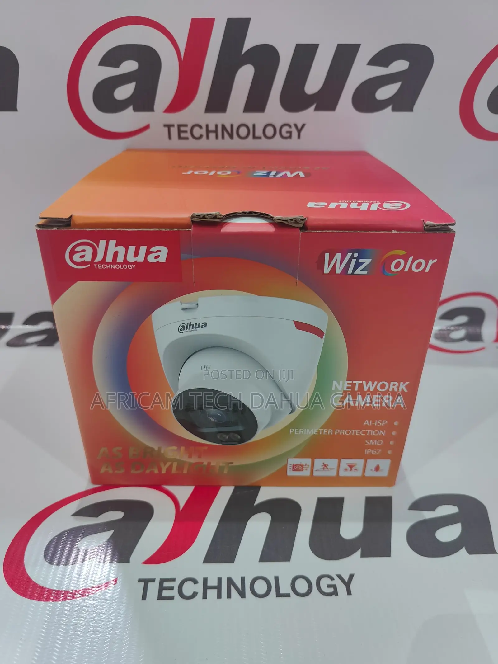 Dahua 4mp Wizcolor Eyeball Wizsense Network Camera