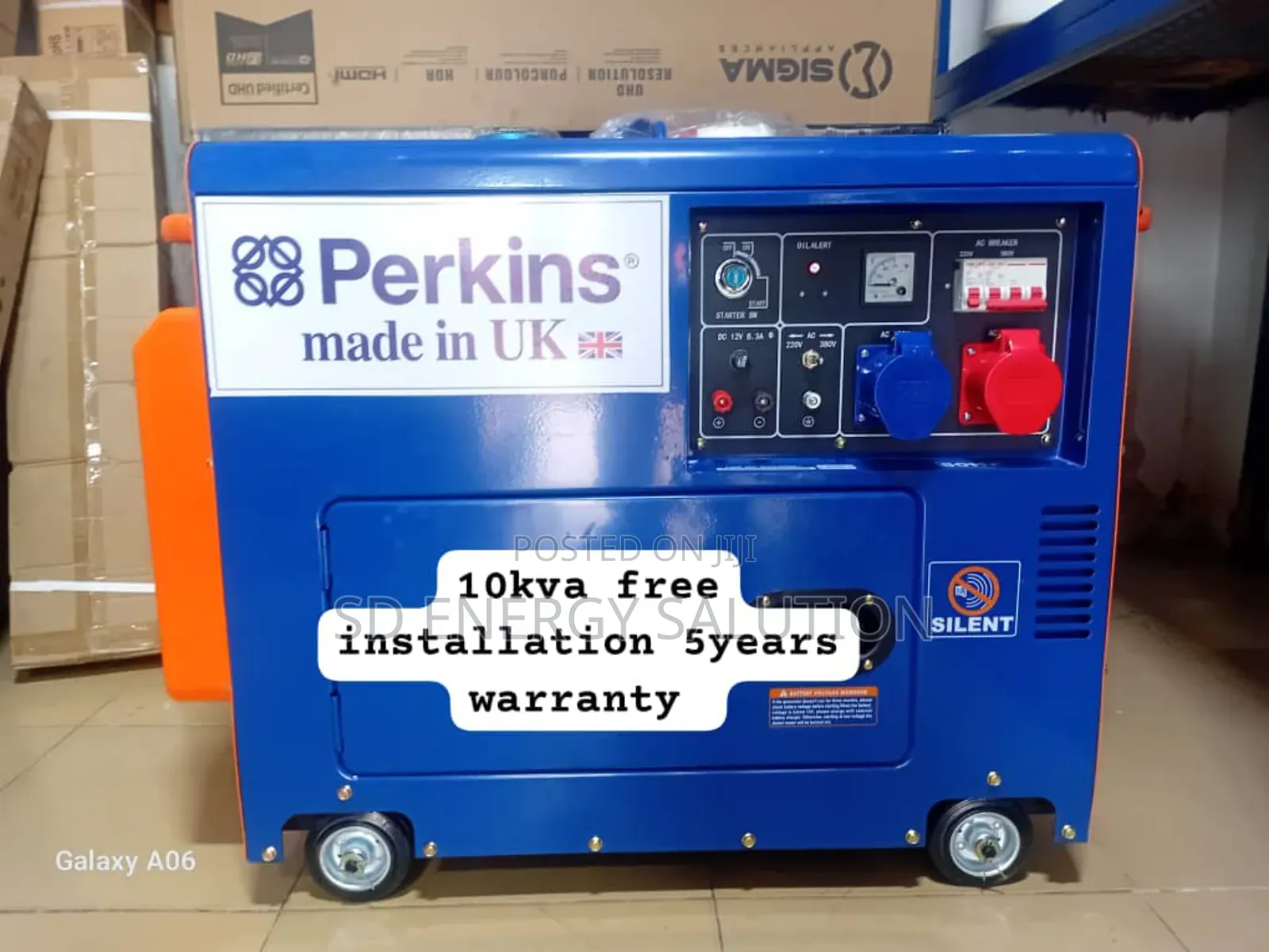 Ready Resilient Perkins 10kva Diesel 13000watts Diesel