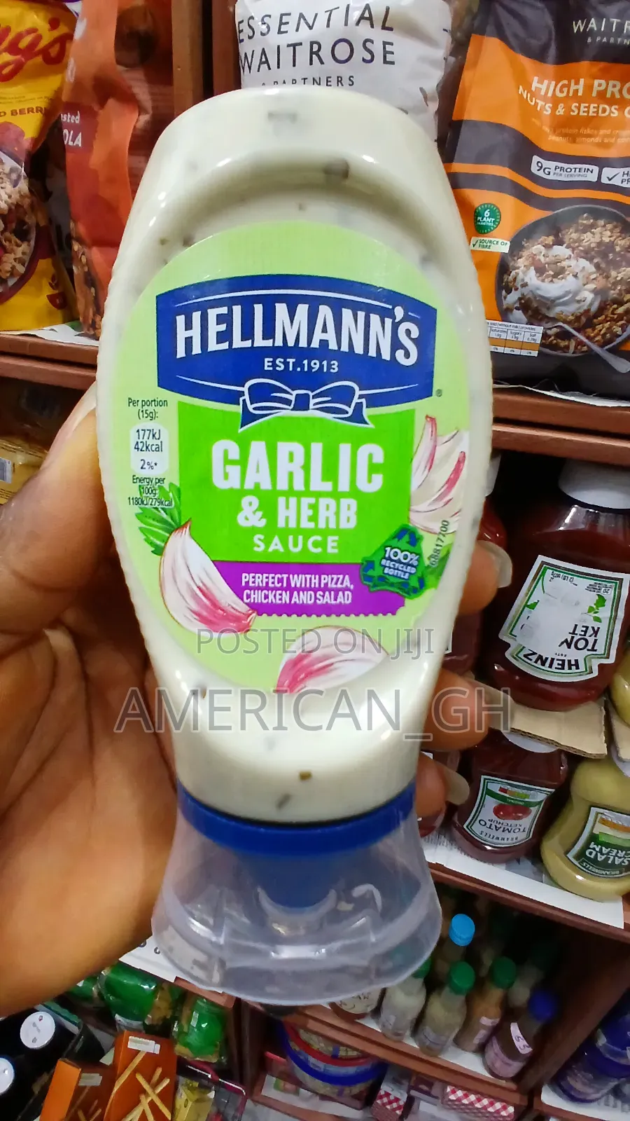 Hellmann's Garlic and Herb Sauce