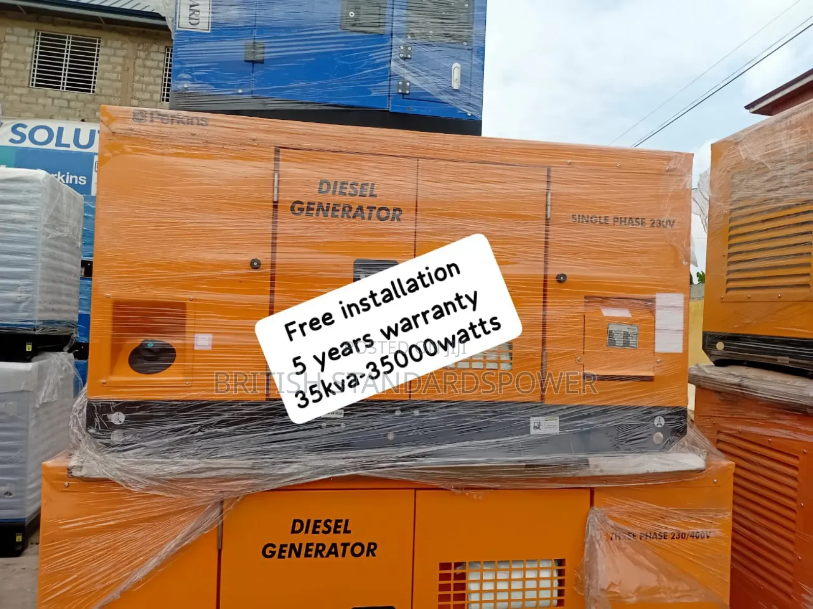 Built to Last and Reliable 35kva Diesel Generator