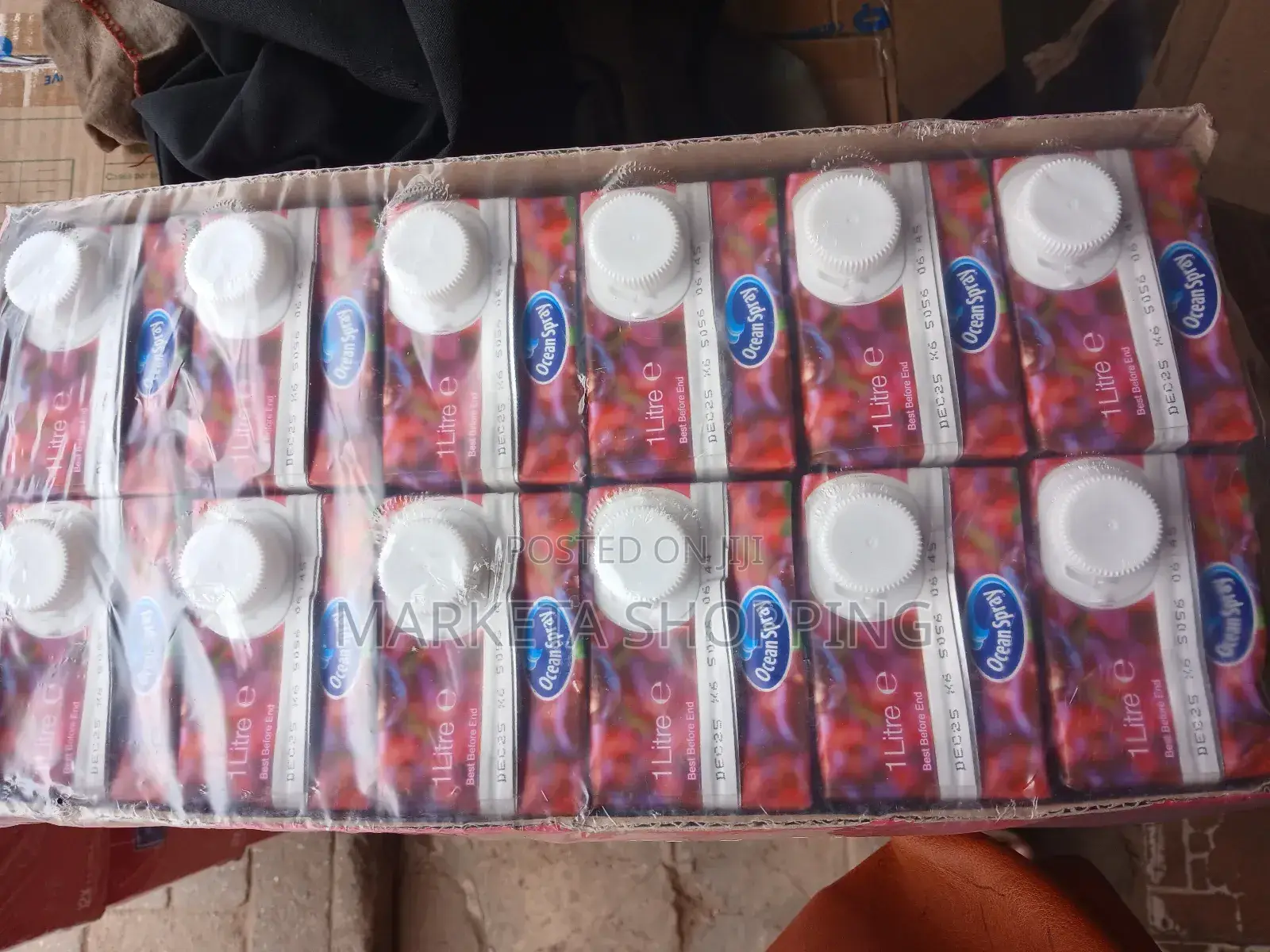 Ocean Spray Cranberry Juice 1lx12