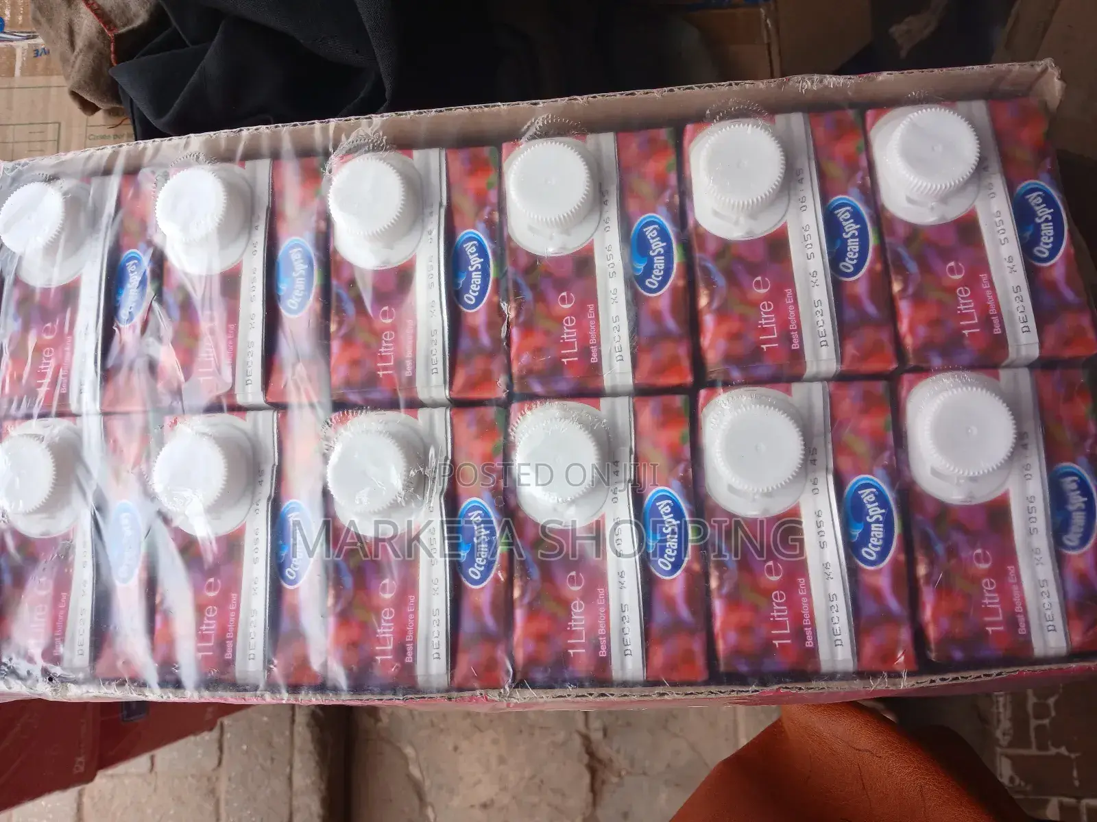 Ocean Spray Cranberry Juice 1lx12