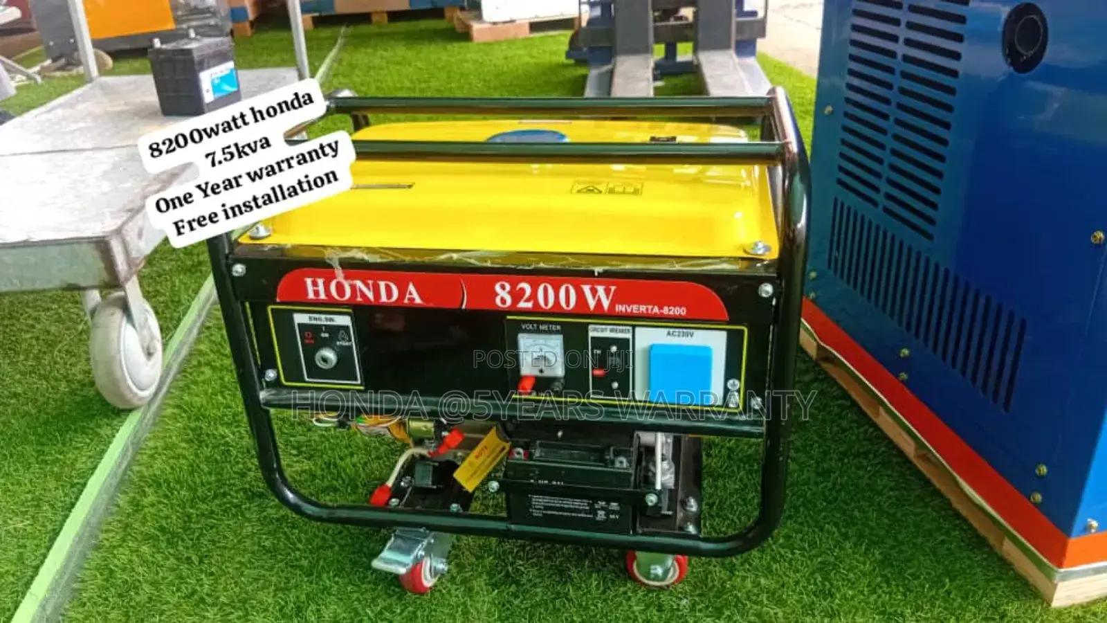 Smooth Energy Honda 7.5kva Generator Petrol 8200watt 7.5kva