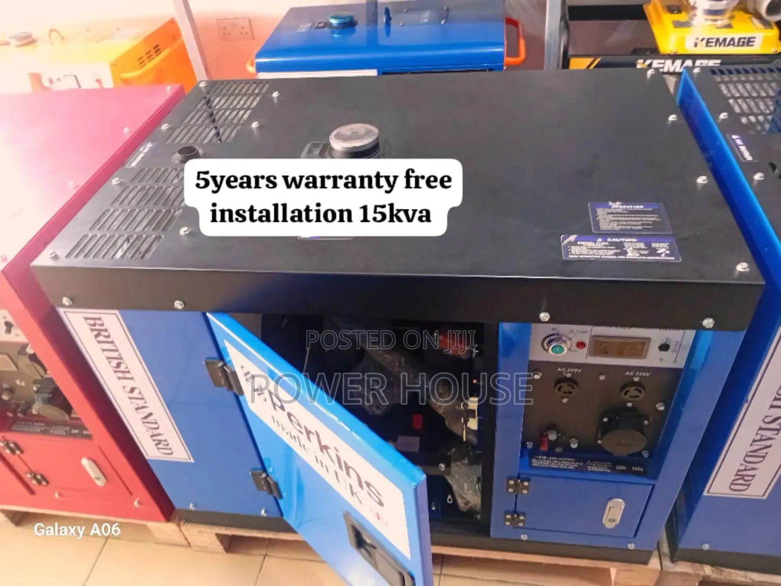 Elegant Pinnacle Dynamo Surage 16500watts 15kva Perkins