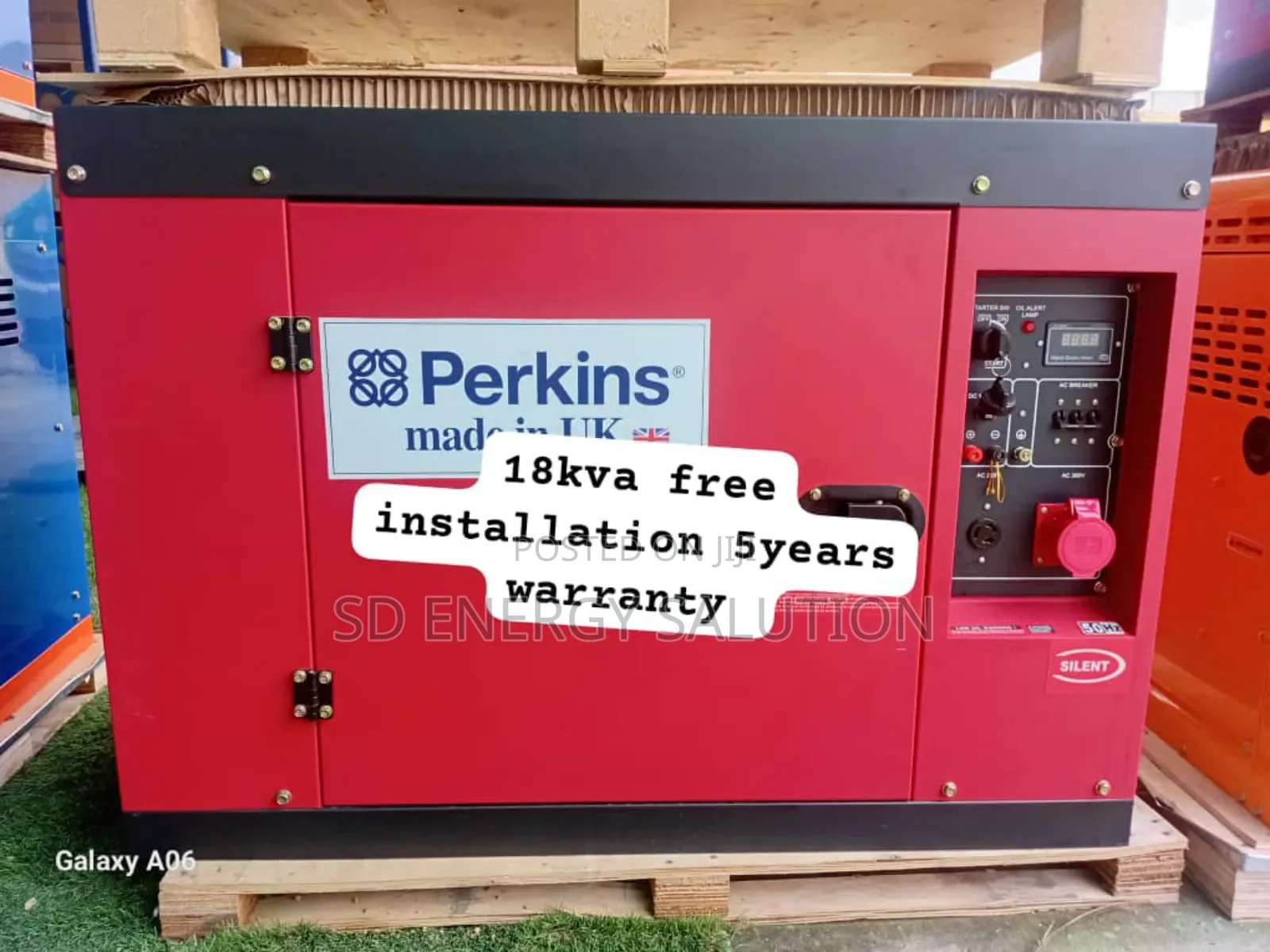 Sensors Powered Systems Smart Perkins 18kva Diesel Generator