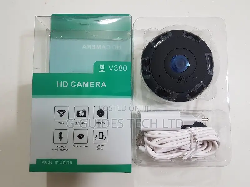 V380 Panoramic Wi-Fi Camera 360 Degree 2mp