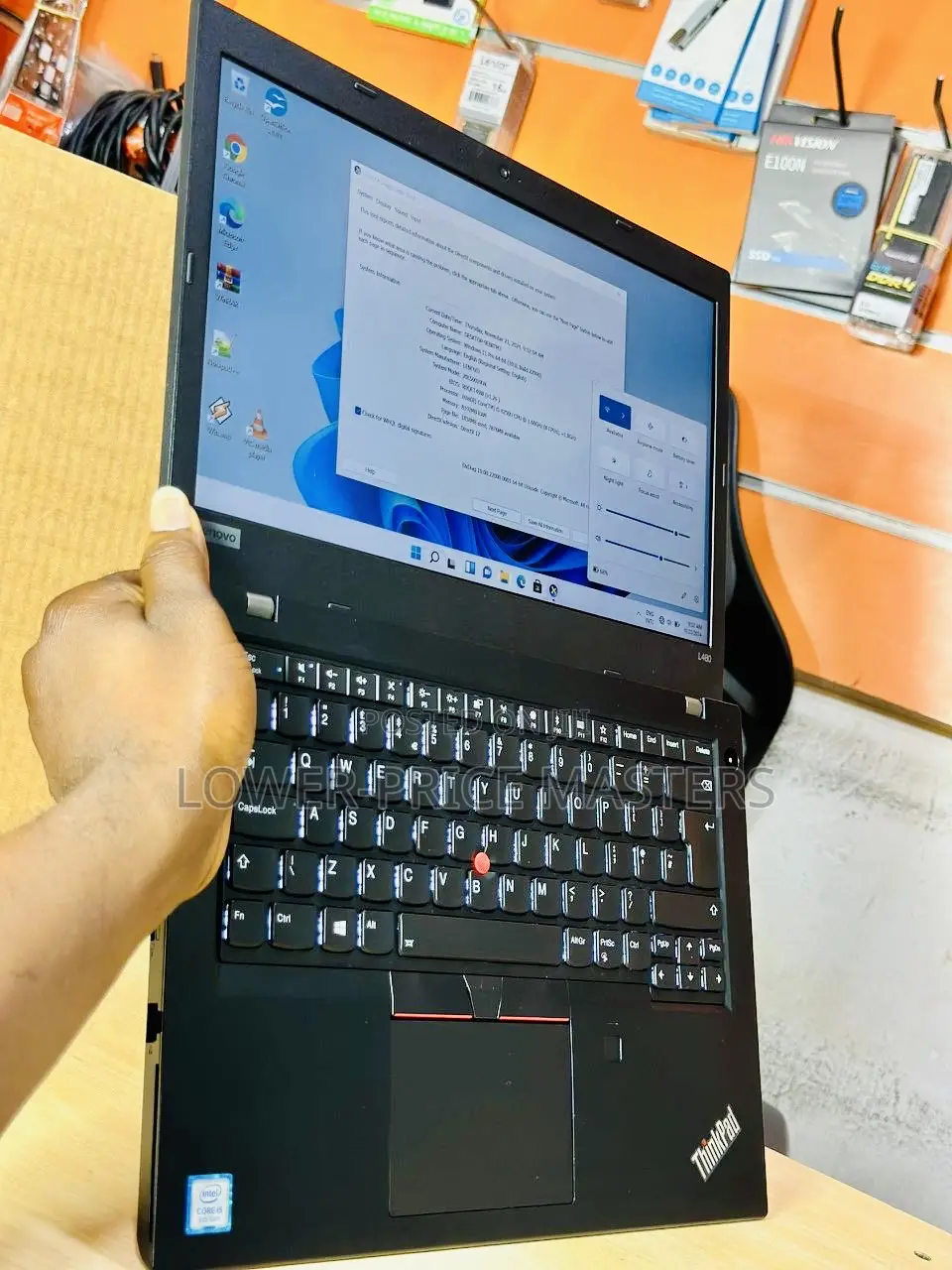 New Laptop Lenovo ThinkPad L480 8GB Intel Core I5 SSD 256GB