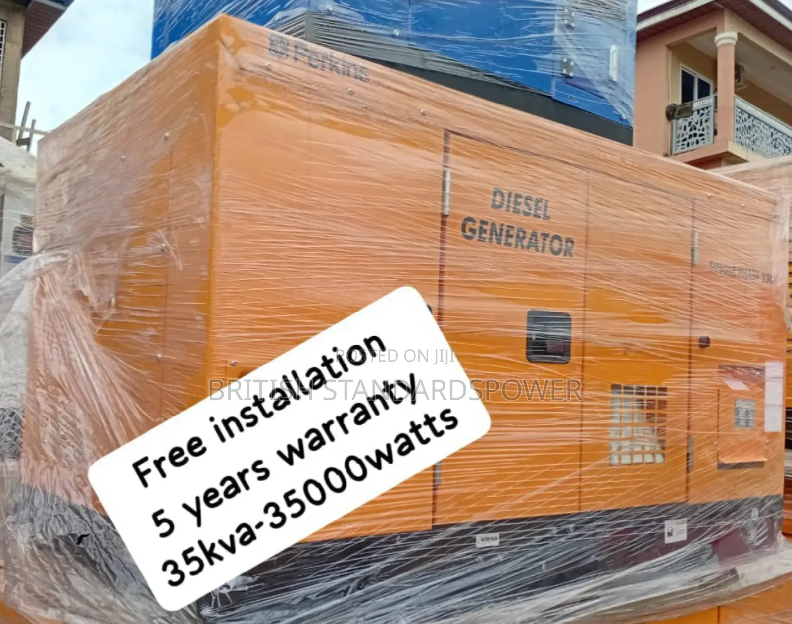 Climate Resistance 35kva Silent Diesel Generator