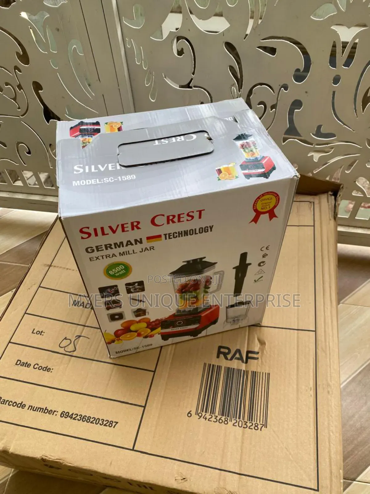 6 Leaf Blade Silver Crest High Quality Blender