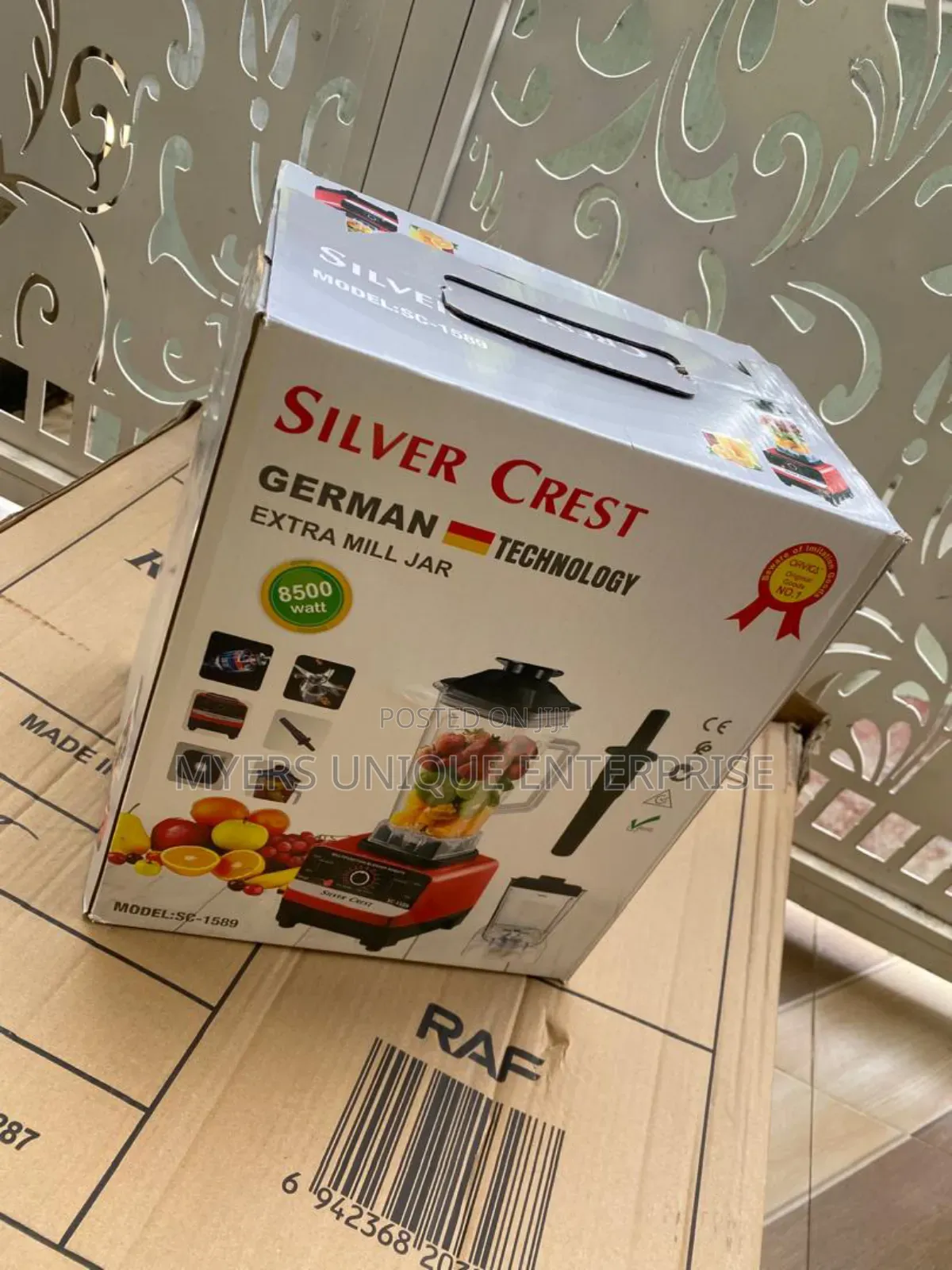 High Speed Silver Crest Electric Blender
