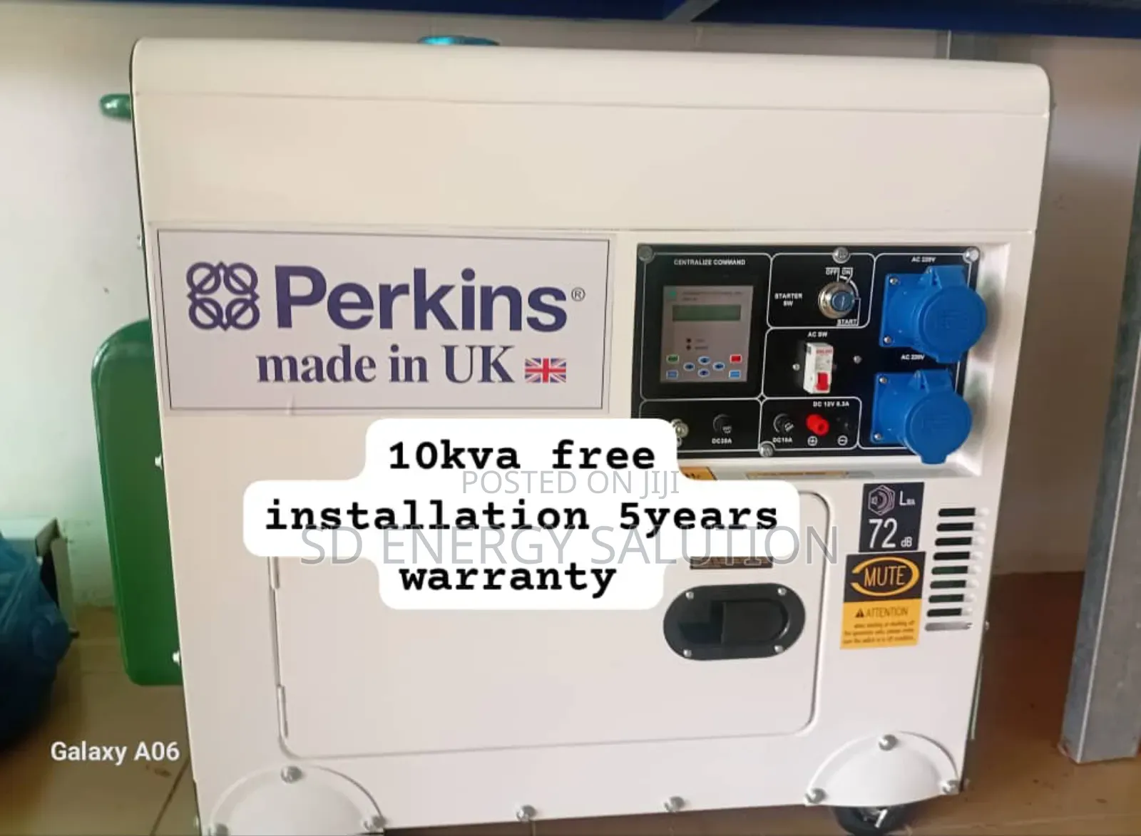 Swagwatt Perkins 10kva Diesel 13000watts Diesel Generator