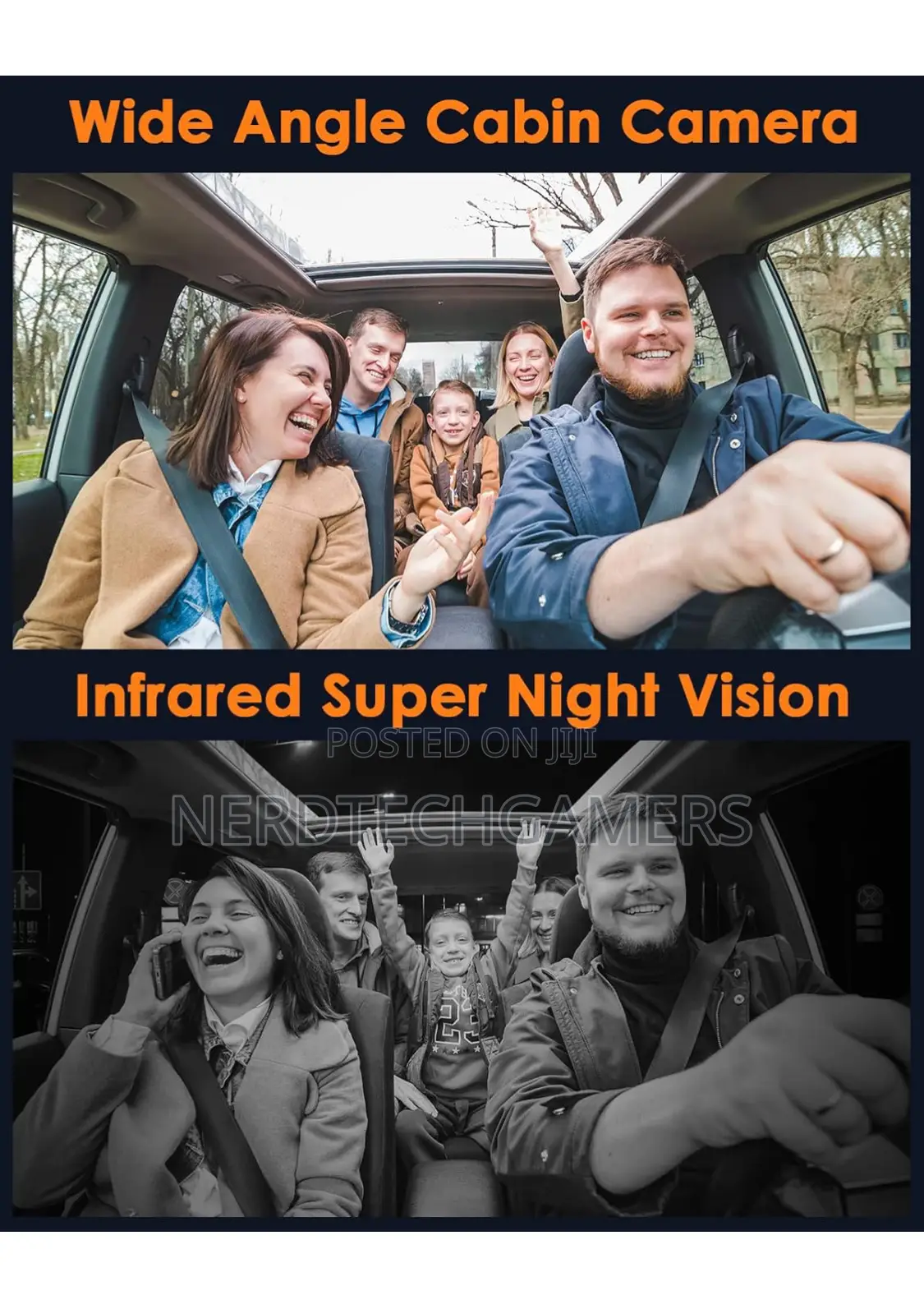Dual Dash Cam , Front And Inside, Dash Camera