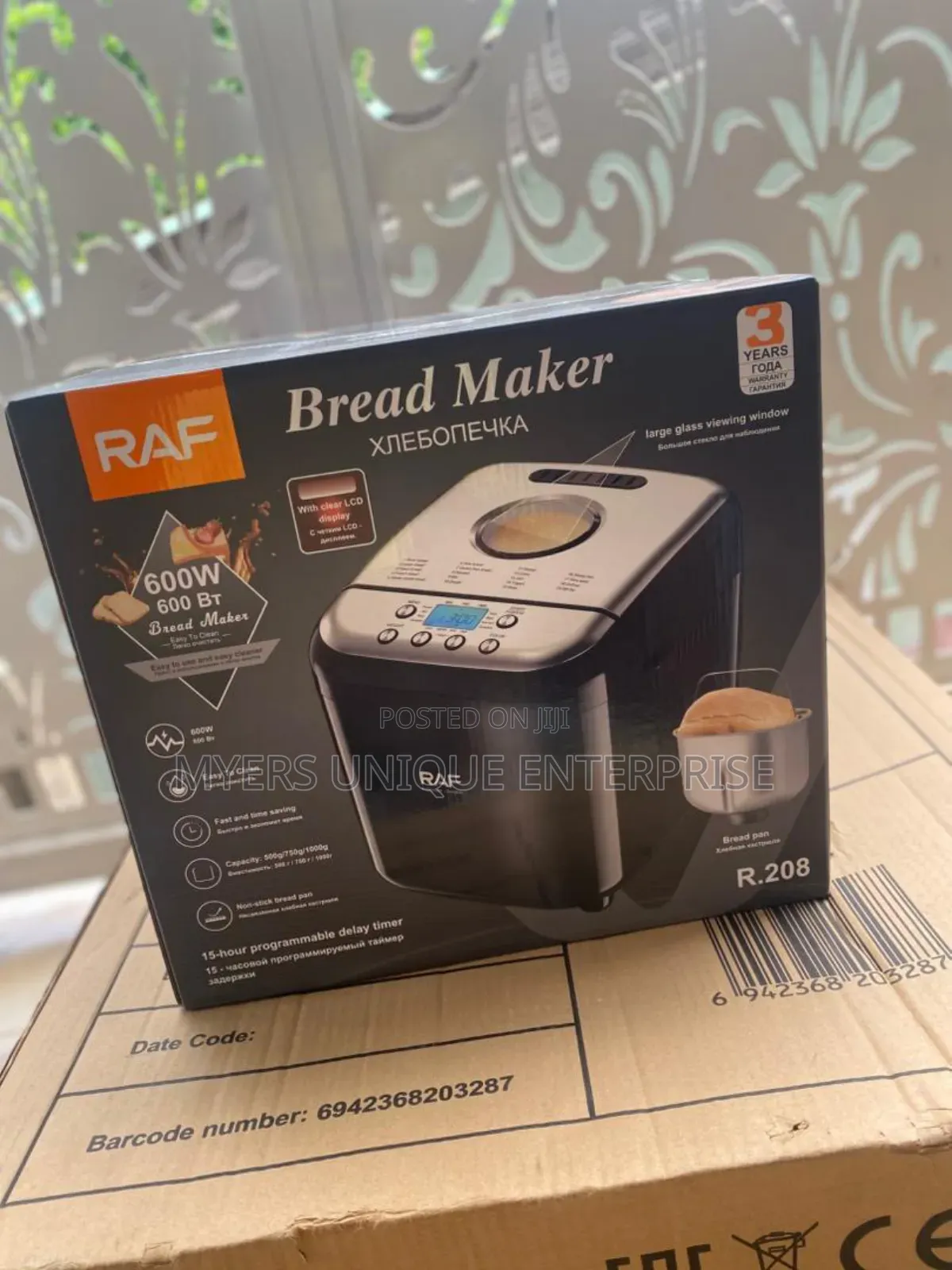 Raf Easy to Use Bread Maker