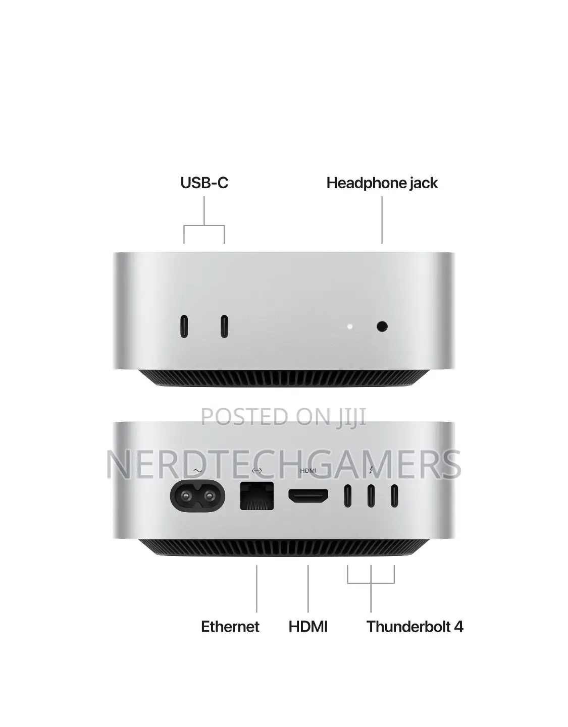 New Desktop Computer Apple Mac Mini M4 16GB Apple M4 SSD 256GB