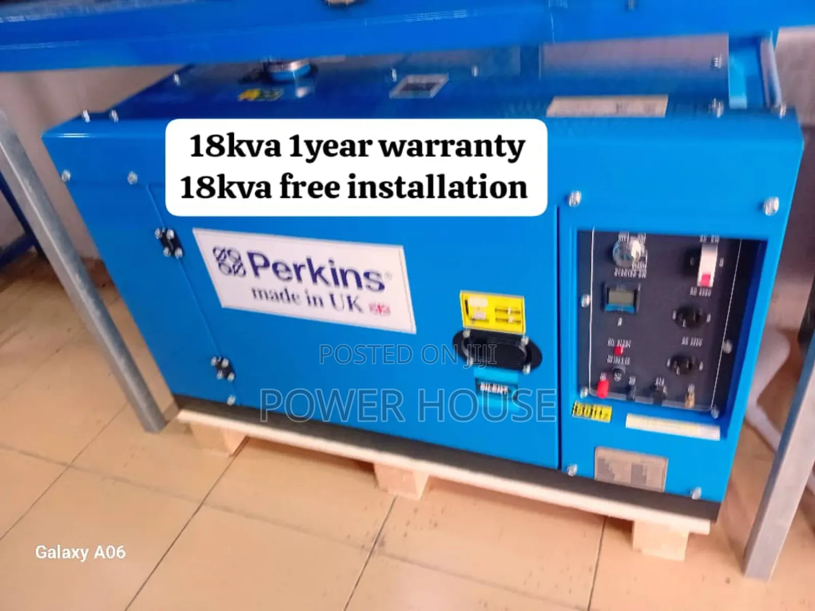 Eenergetic Omegas 18kva Diesel Generator Perkins 18kva