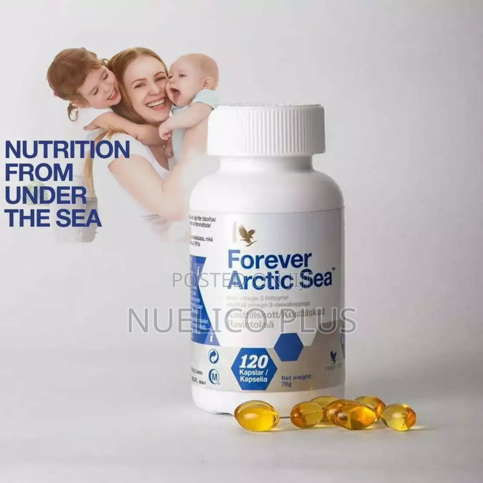 Forever Arctic Sea 1500 Mg Soft Gel With Fish and Olive Oil