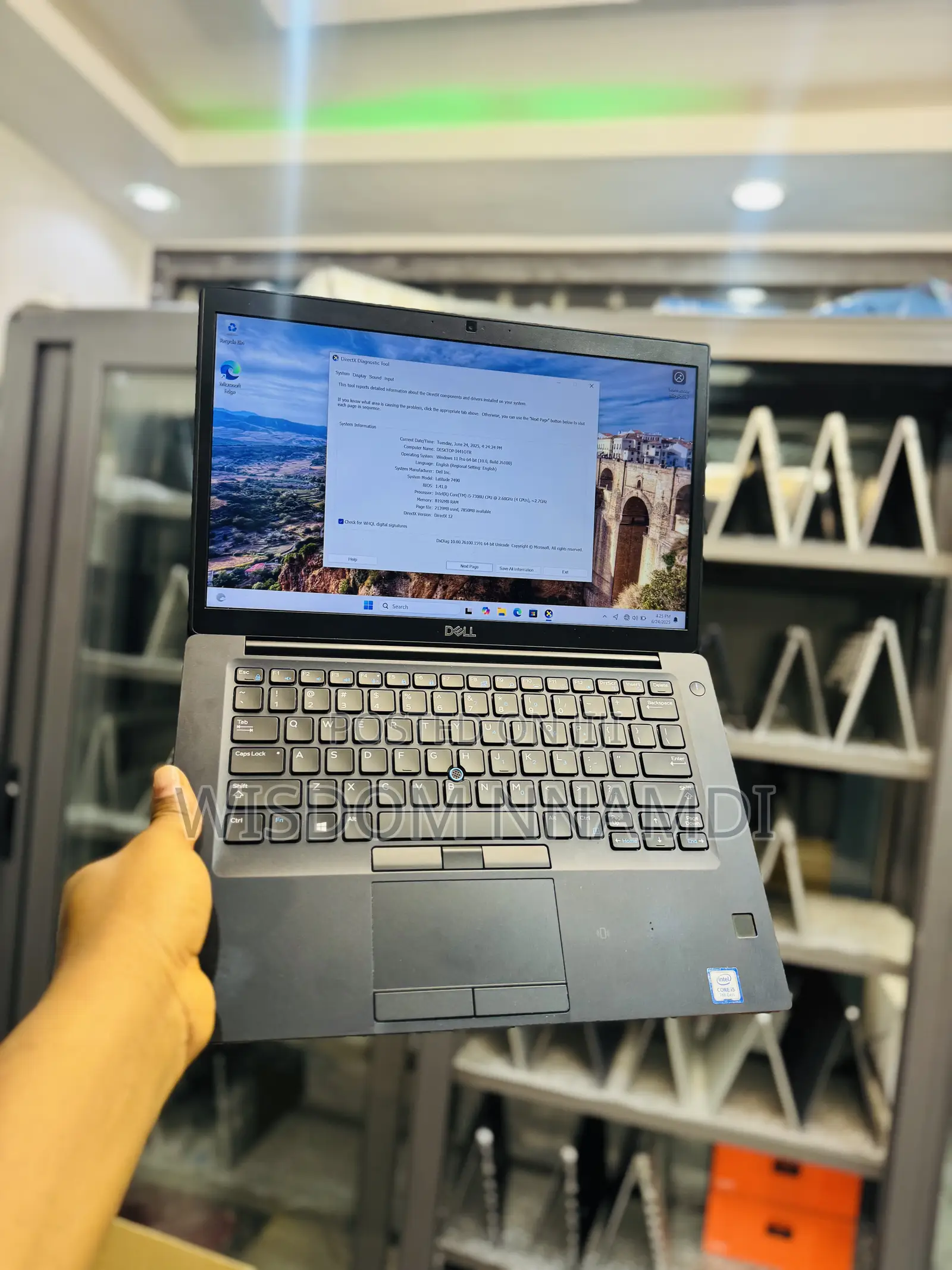 Laptop Dell Latitude 7490 8GB Intel Core i5 SSD 256GB