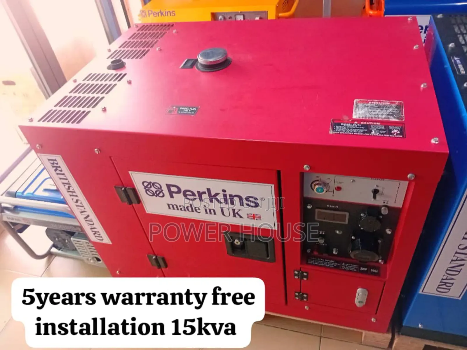 Energetic Nexi 16500watts Diesel Perkins Generator 15kva