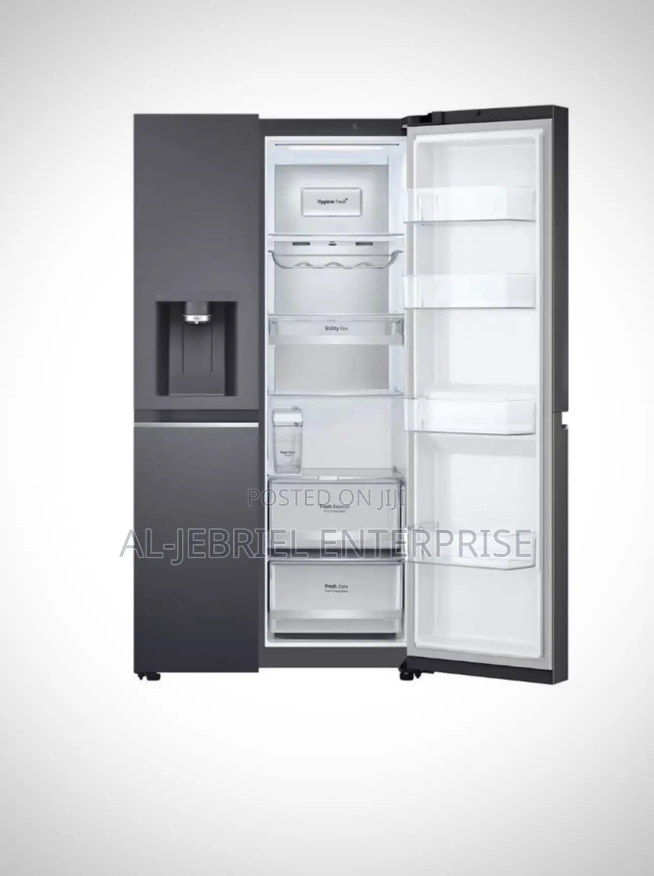 Lg 674l Side by Side Refrigerator