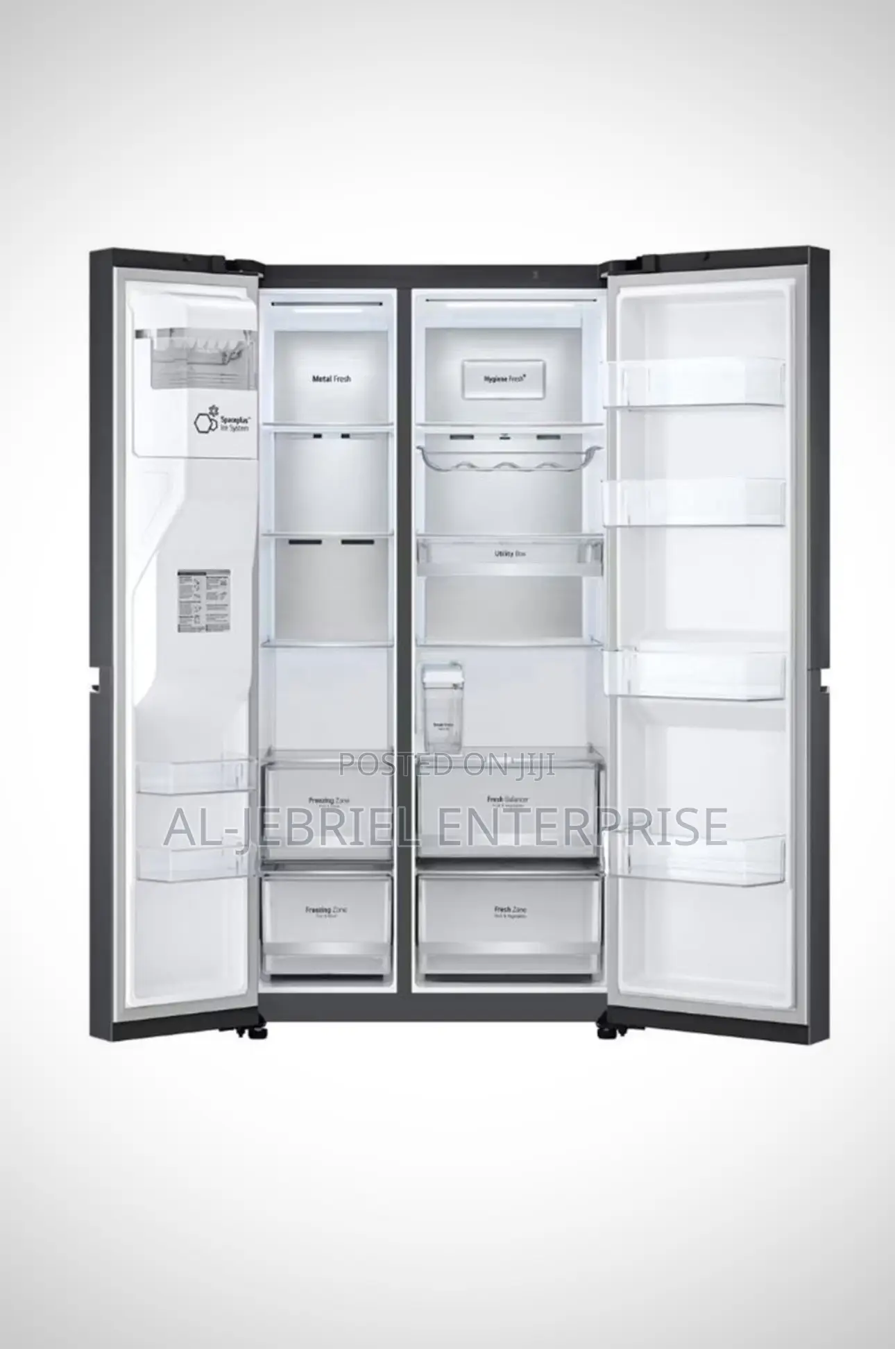 Lg 674l Side by Side Refrigerator