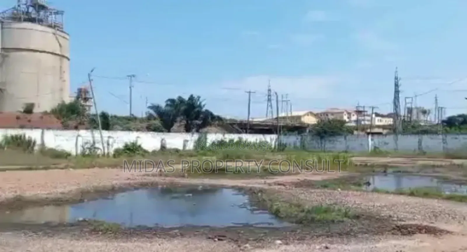 4 Acres Bare Land for Lease / Rent in Tema Harbour Road