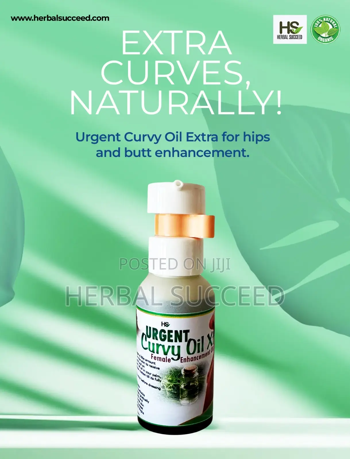 Herbalsucceed Urgent Curvy Oil Extra