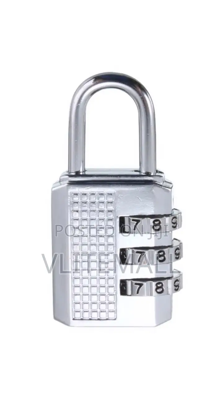 3-Digit Combination Padlock