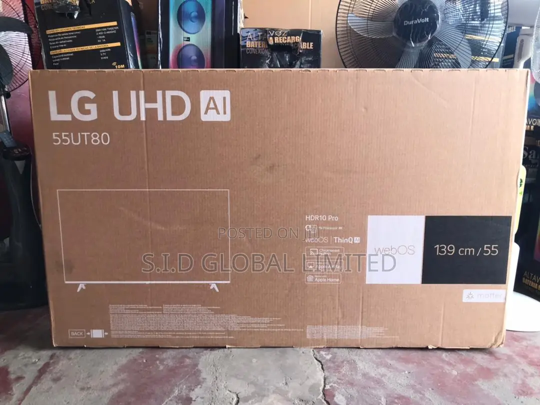 Cinema-Worthy Lg 55" Uhd Smart Tv