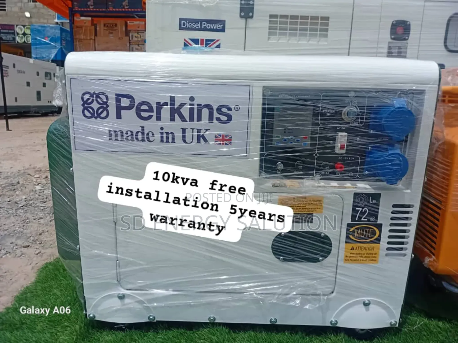 Hypervolt Perkins 10kva Diesel 13000watts Diesel Generator