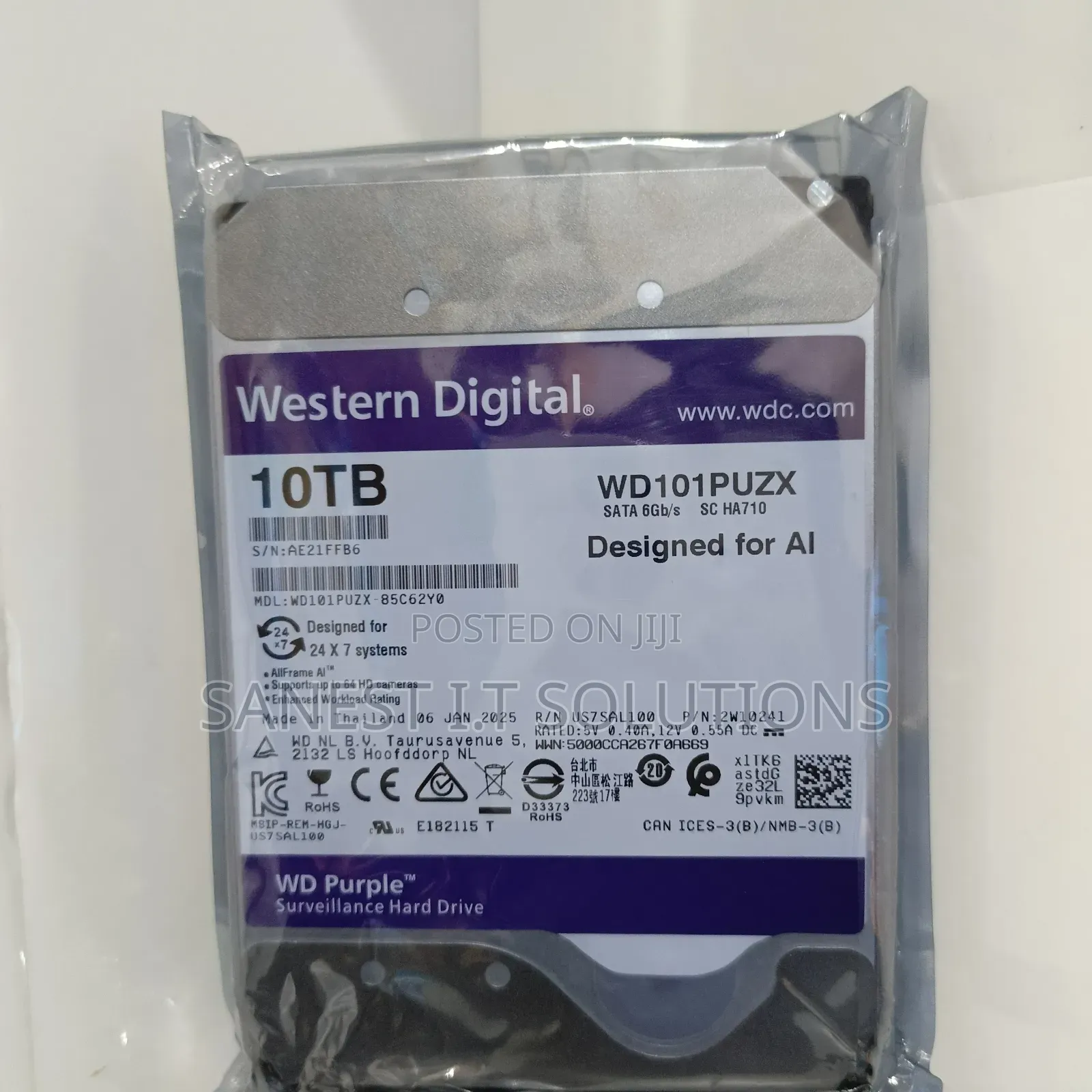10tb Hard Drive Wd Purple