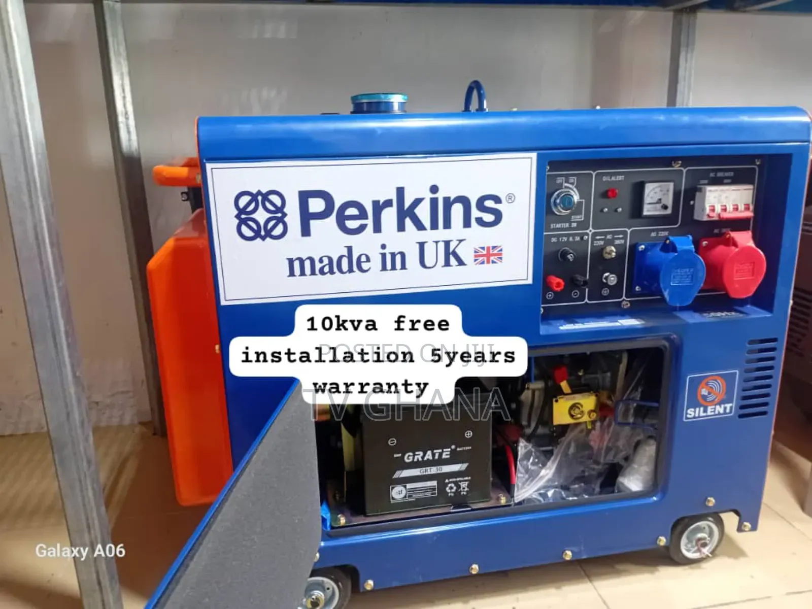 Power Savvy Perkins 10kva Diesel 13000watts Diesel Generator