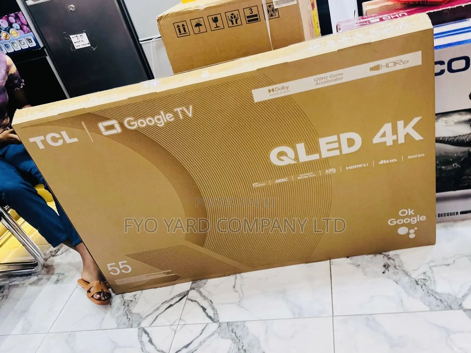 Latest Gen of TCL 55 Smart Uhd Andriod Qled Tv